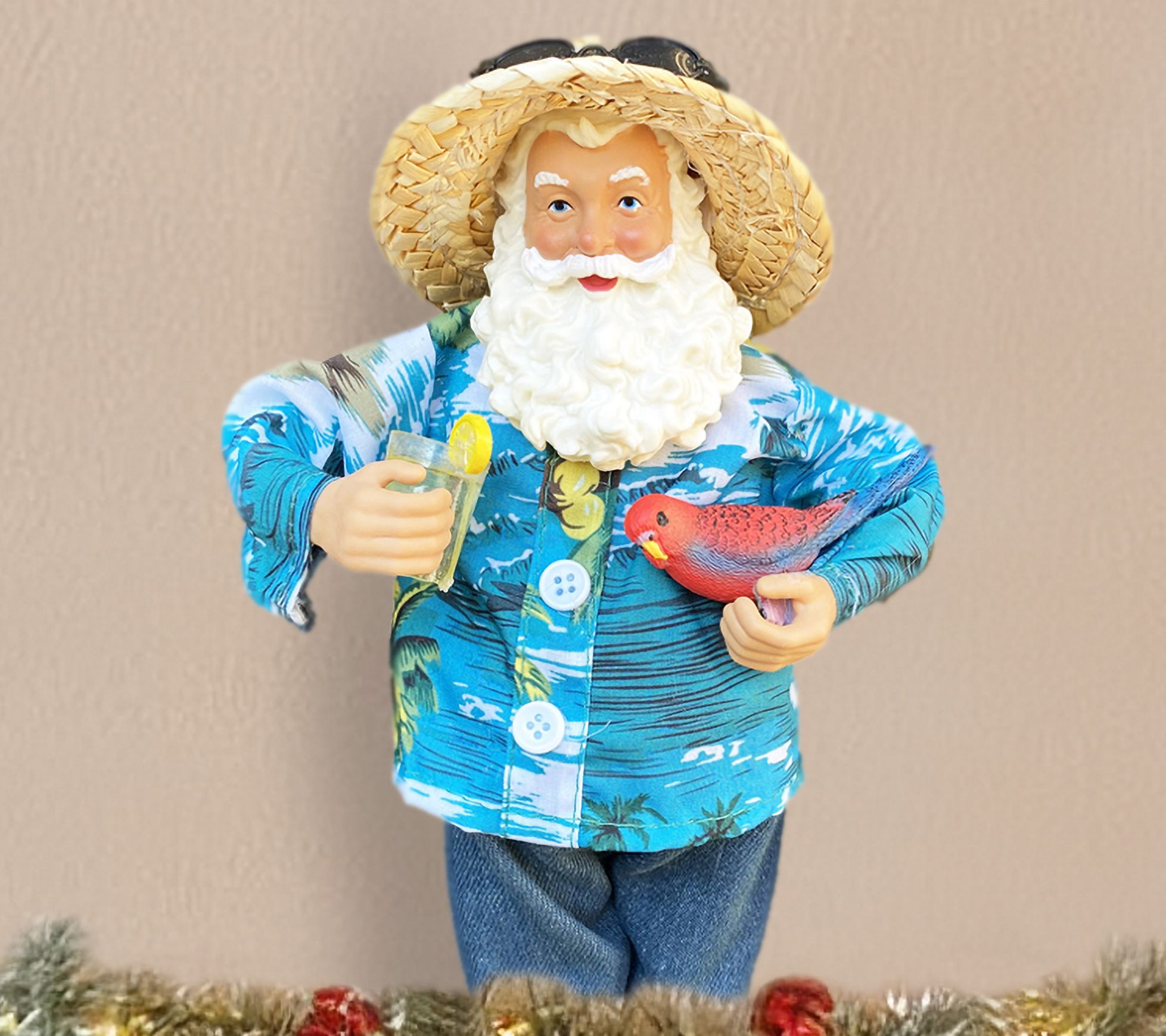 Santa's Workshop 10" Margaritaville Claus