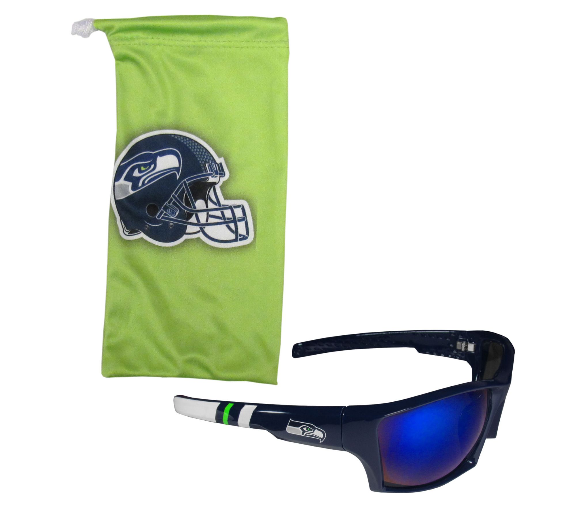 Siskiyou Sports NFL Edge Wrap Sunglass and BagSet