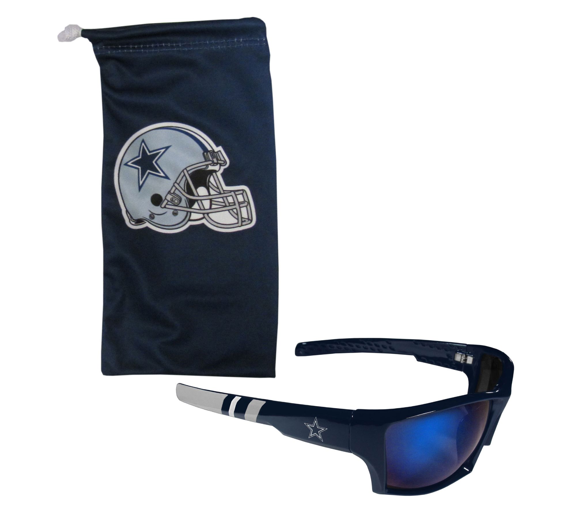 Siskiyou Sports NFL Edge Wrap Sunglass and BagSet