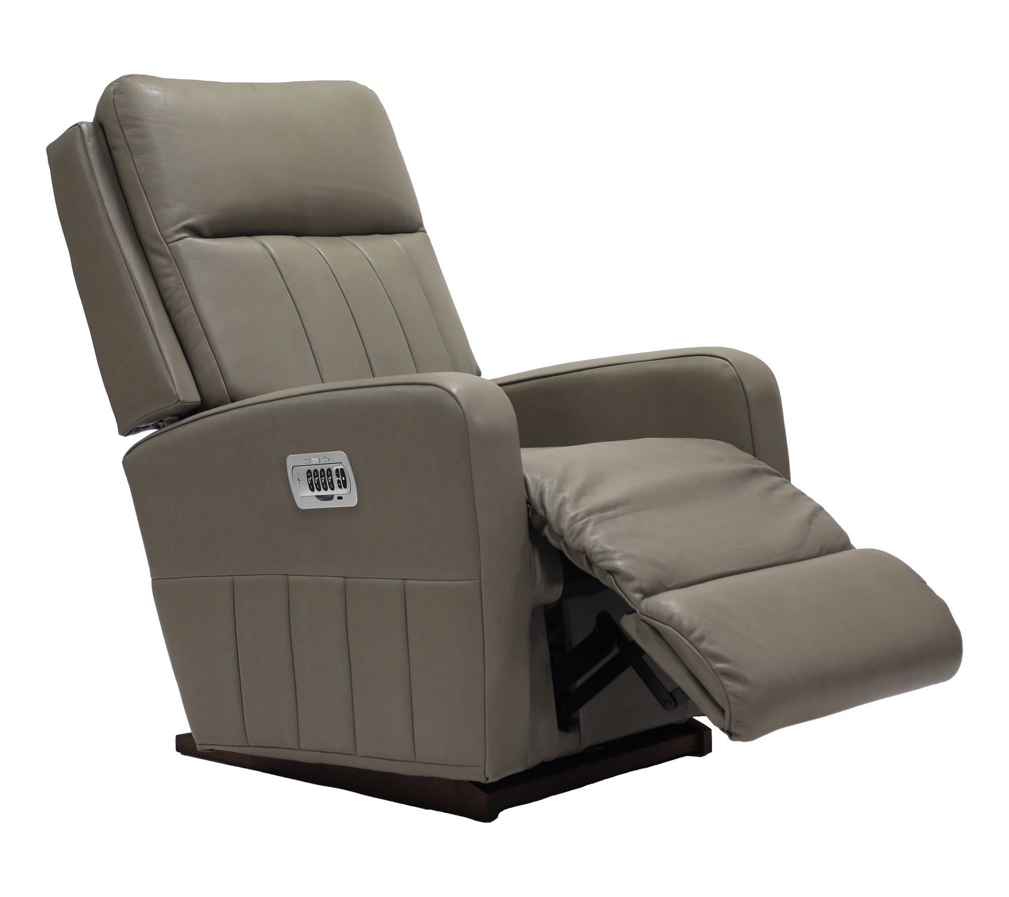 La-Z Boy Finley Leather Power Recliner - QVC.com