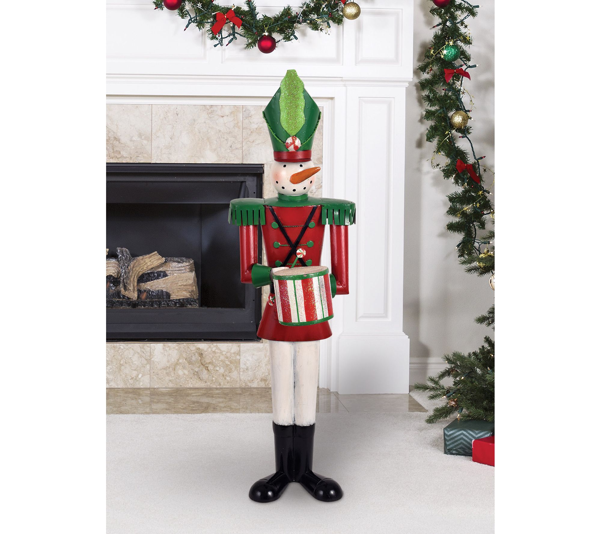 Sunset Vista Designs Candy Nutcracker Drummer Sculpture
