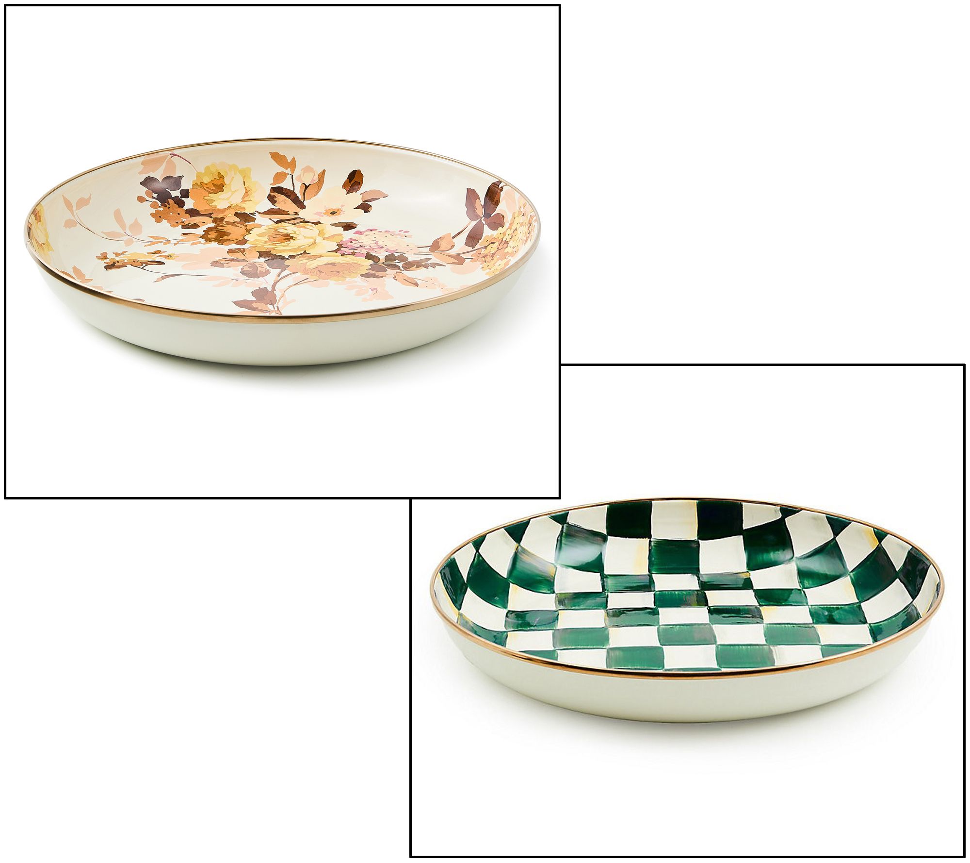 MacKenzie- Childs Enamel Abundant Bowl