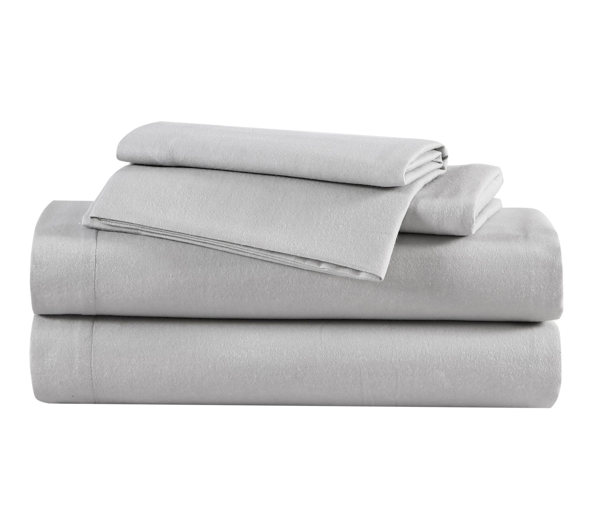 Eddie Bauer Solid Grey Cotton King Sheet Set