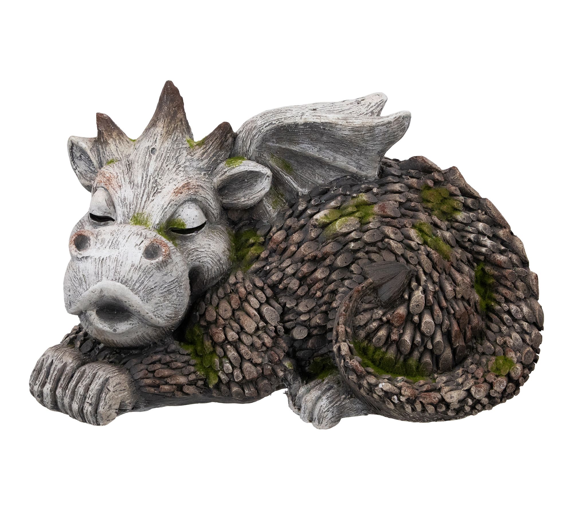 Northlight Sleeping Dragon Outdoor Garden Statue - 14.25"