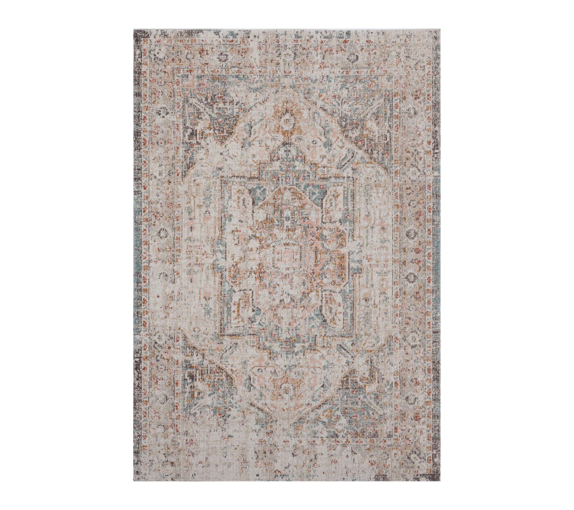 Ox Bay Medallion Bohemian Polypropylene OutdoorArea Rug