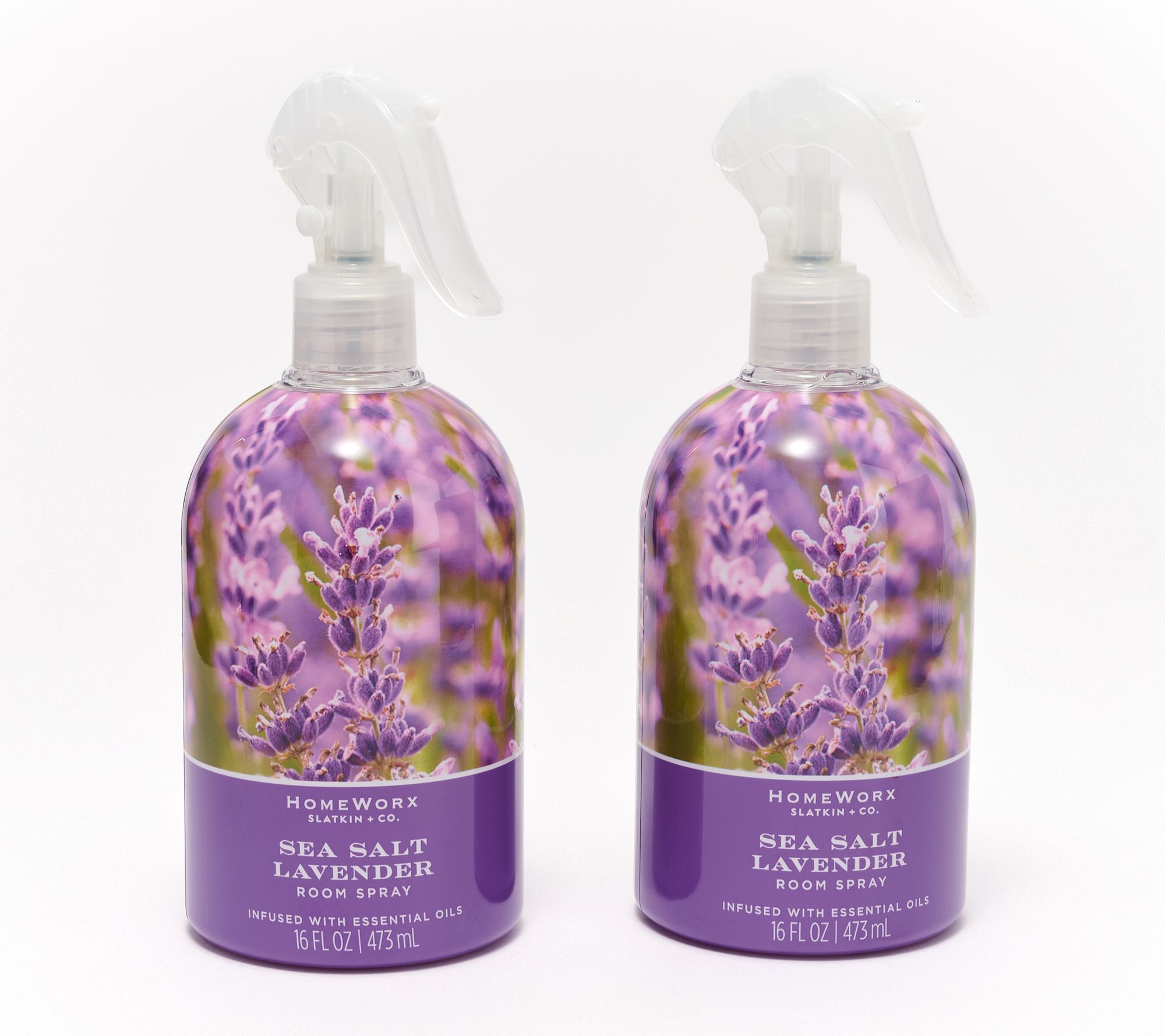 "As Is" HomeWorx by Slatkin + Co. Set of 2 Core Favorites Spray