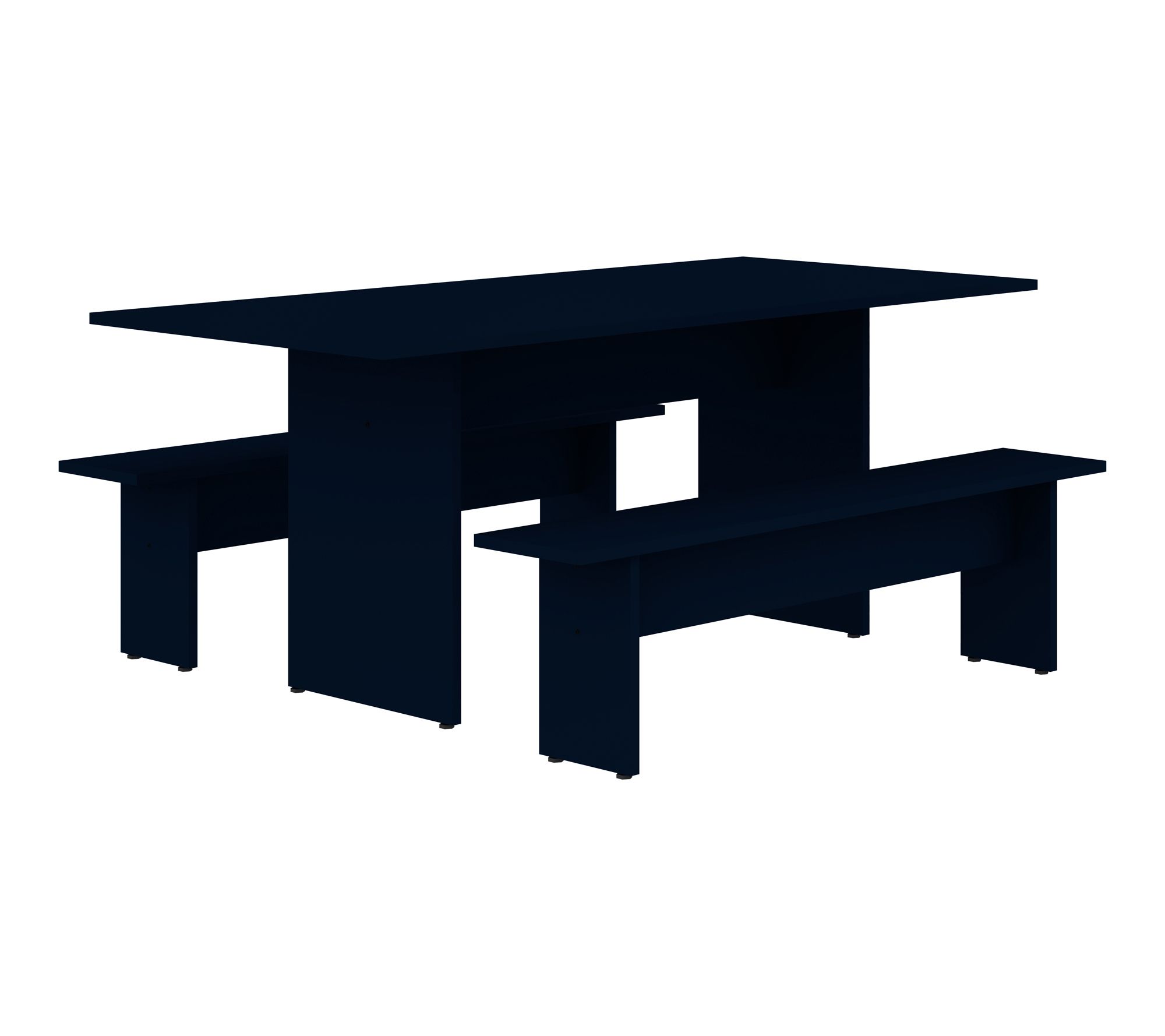 Manhattan Comfort Nomad 3-Piece Dining Set