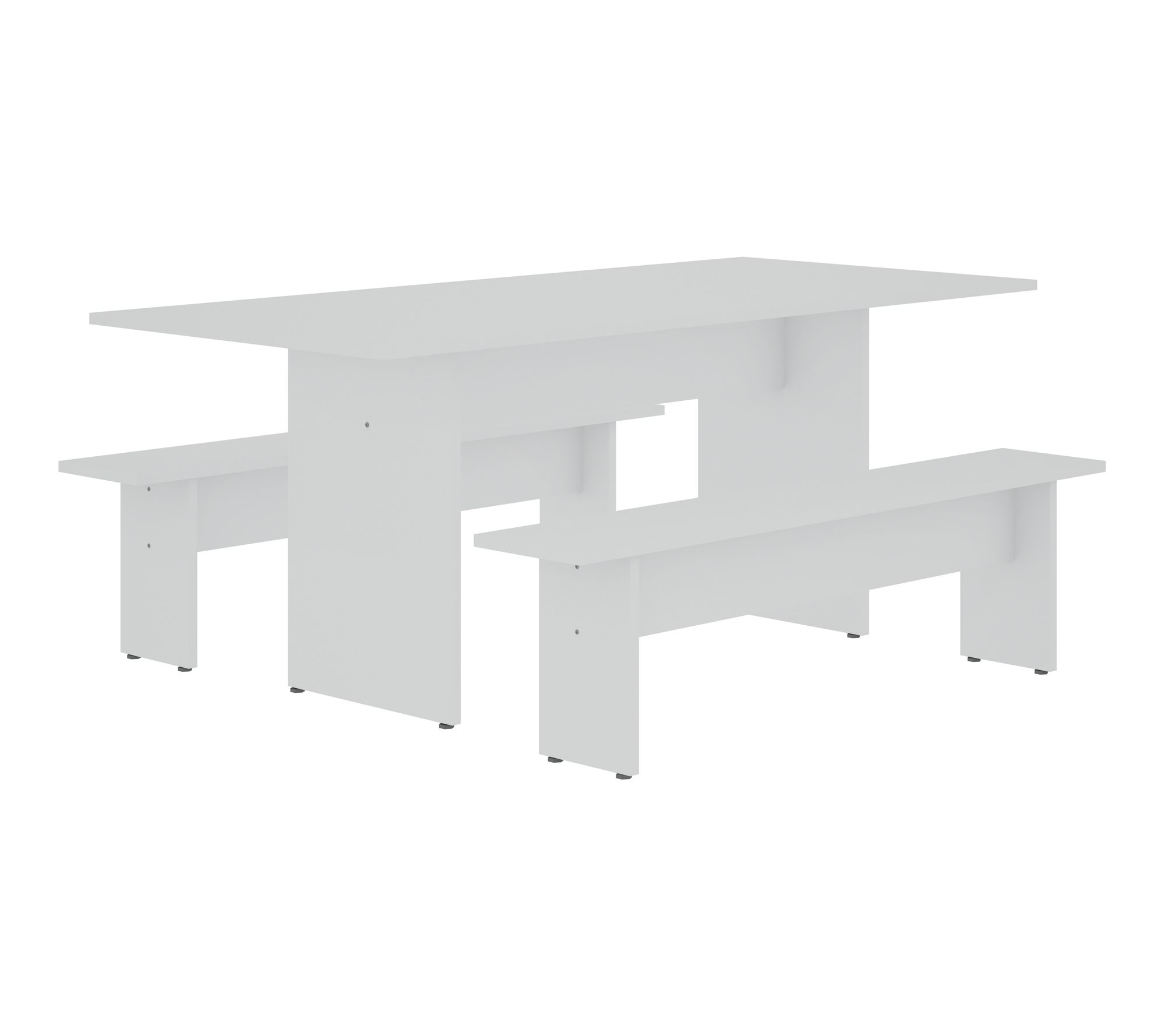 Manhattan Comfort Nomad 3-Piece Dining Set