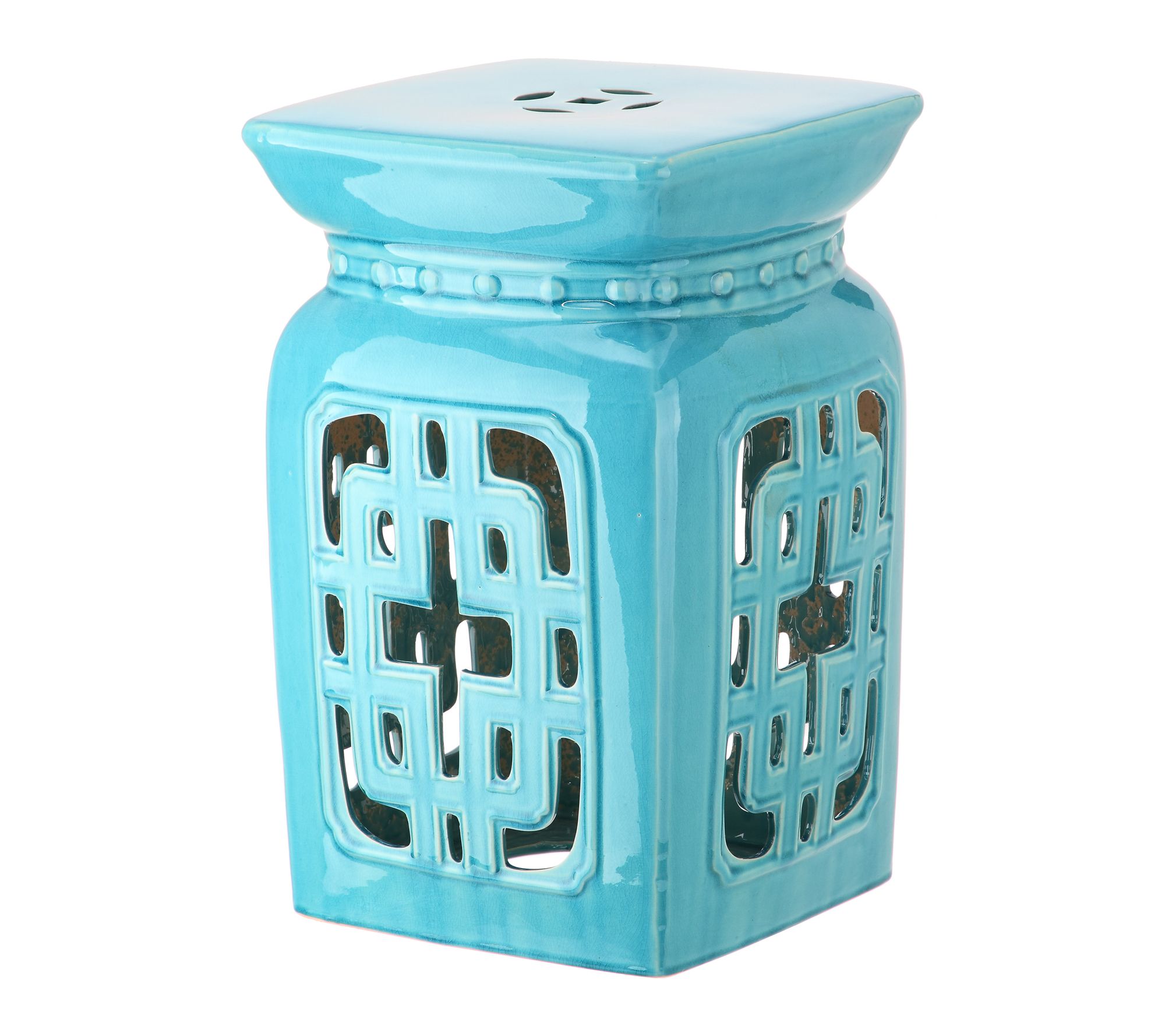 Beijing Filigree Garden Stool by Valerie