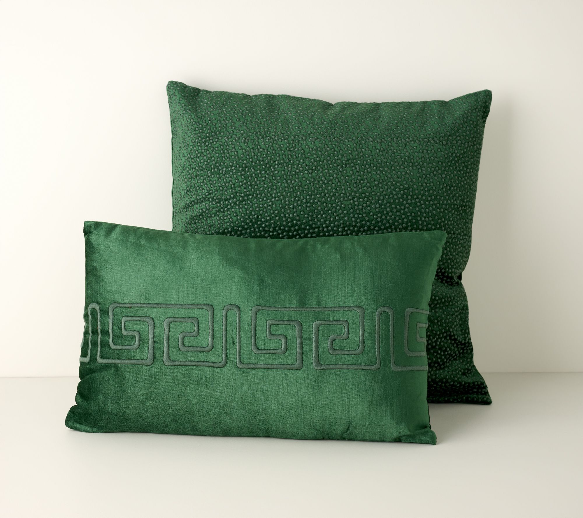 Mrs. H by Dee Hilfiger Embroidered Velvet Pillow Set