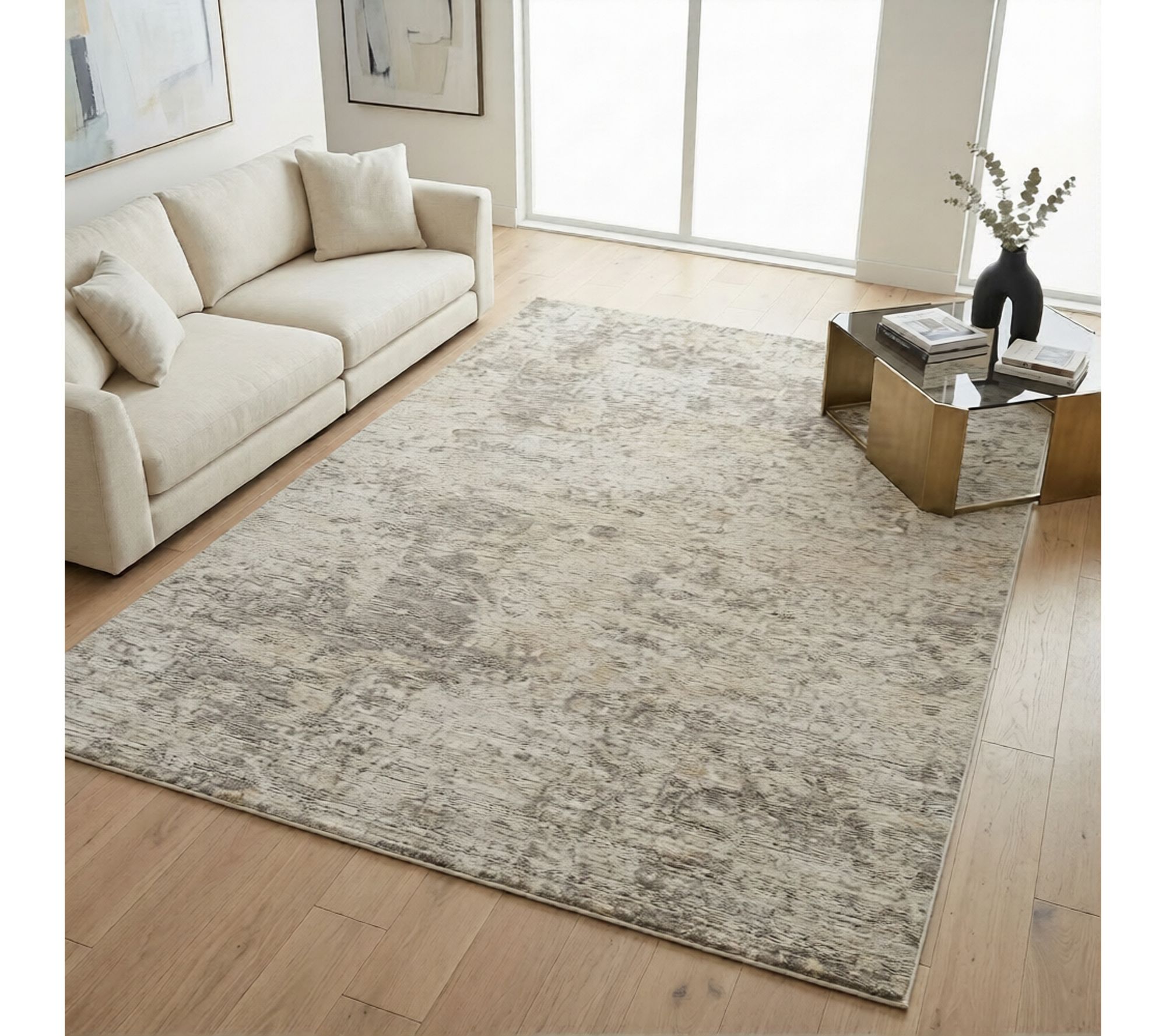 Sealy Easton Abstract Powerloom Area Rug, 8'9"x 11'9"