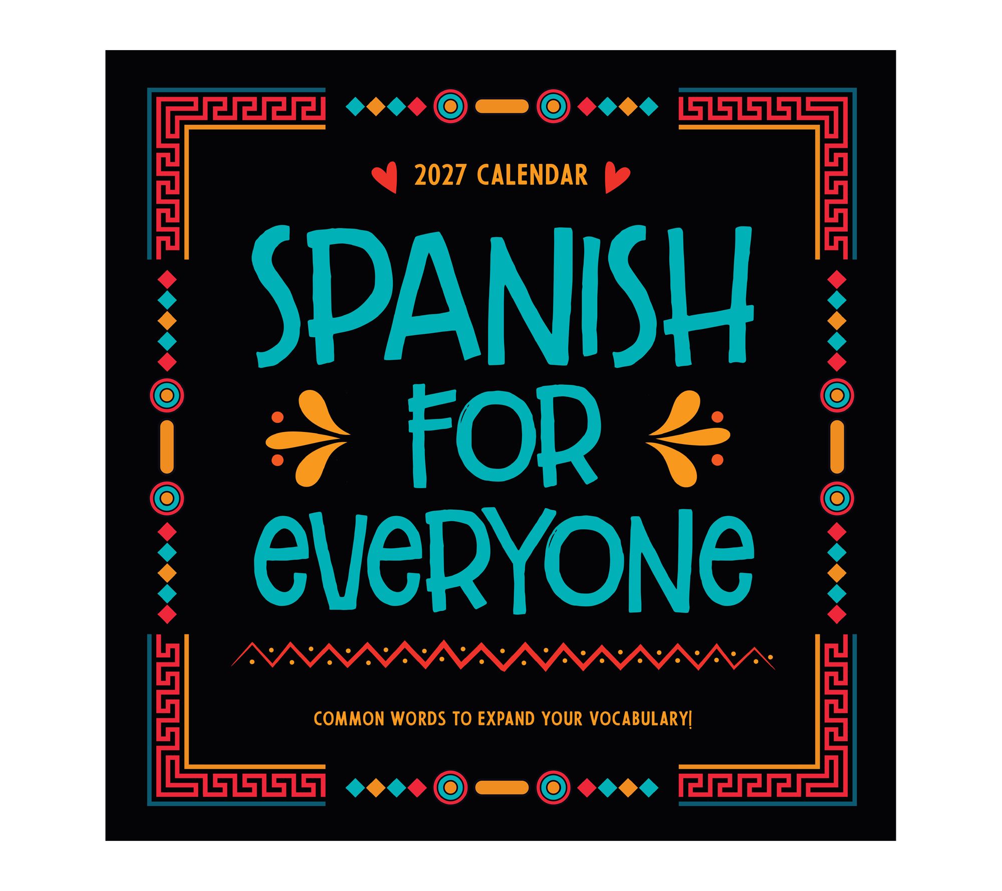 2027 Spanish Words for Everyone Wall Calendar