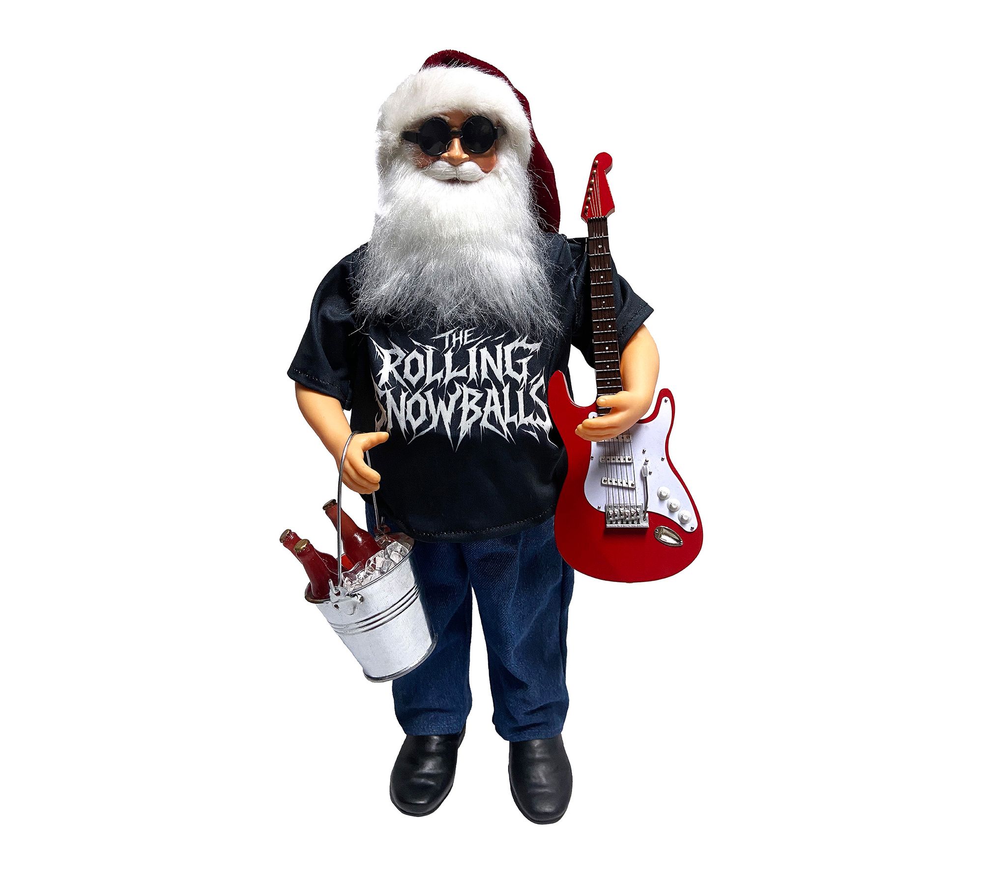 Santa's Workshop, Inc. 18" Rolling Snowballs Santa