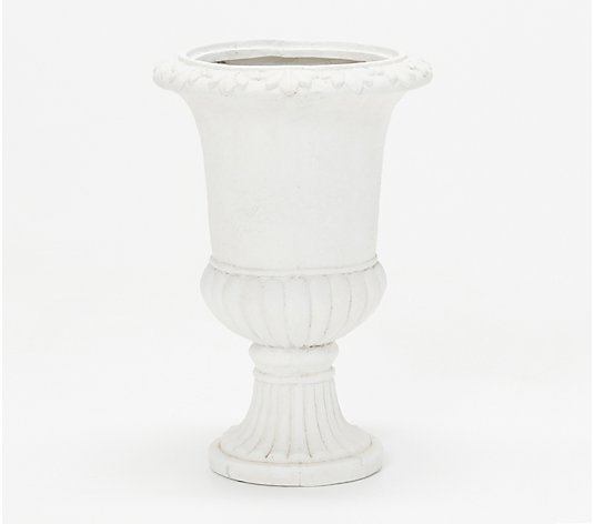 Indoor/Outdoor Decorative Footed Urn by Valerie