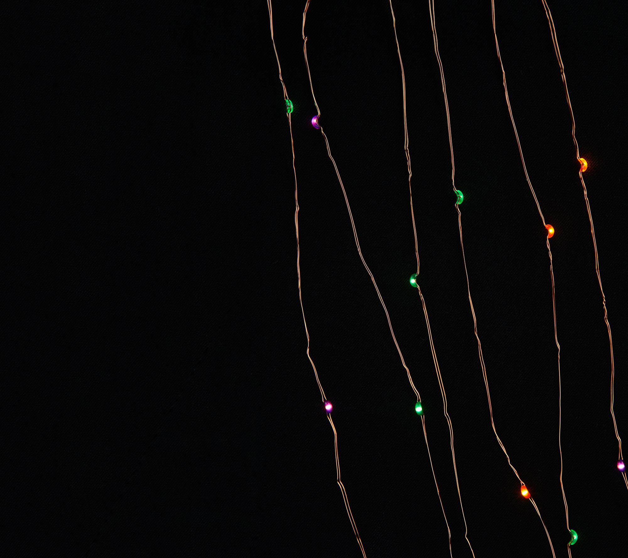 Bethelehem Lights Set of 3 Harvest Microlight Strands w/Timer - QVC.com