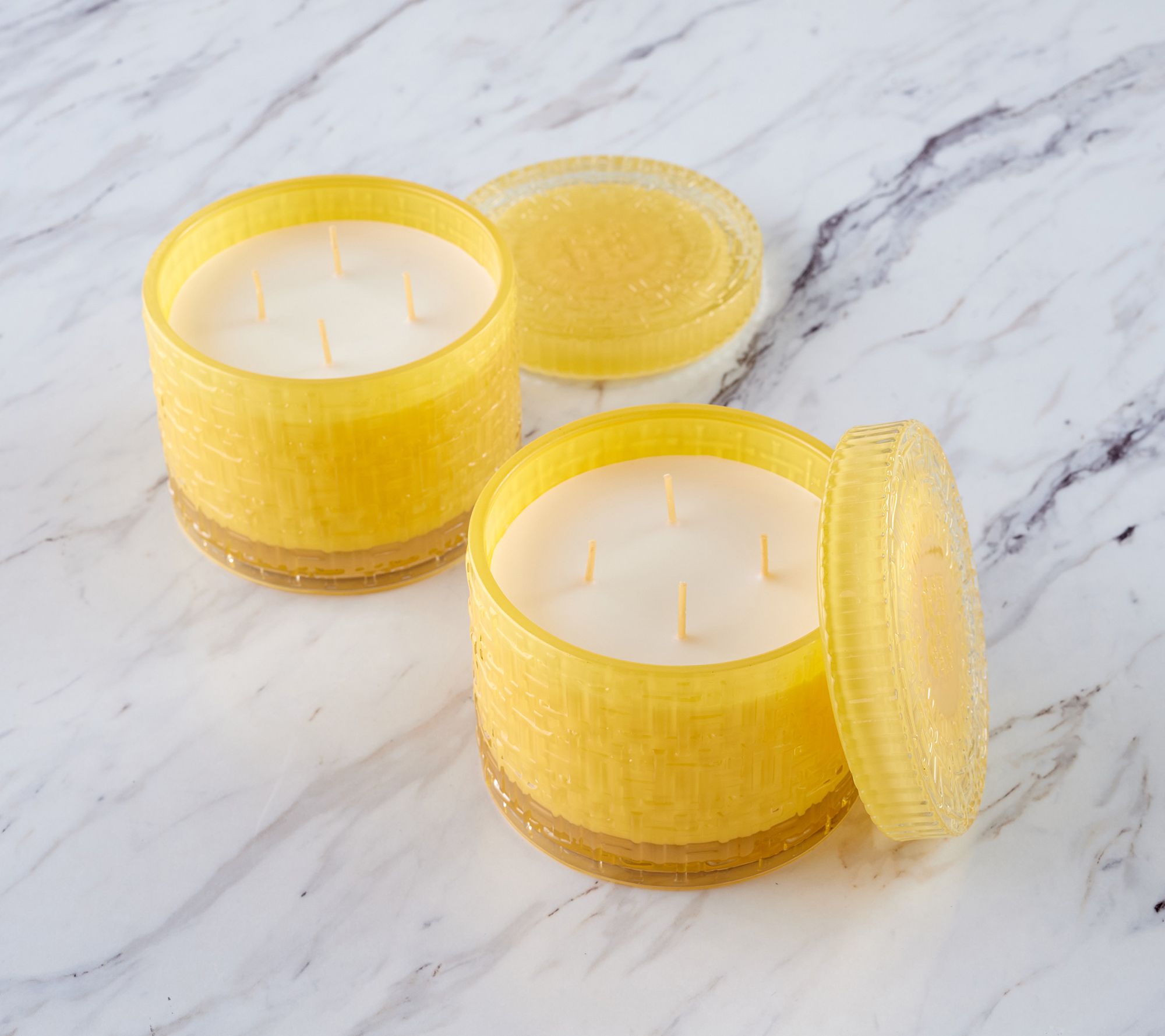 HomeWorx by Slatkin & Co. Set of 2 Sea Salt Lemon