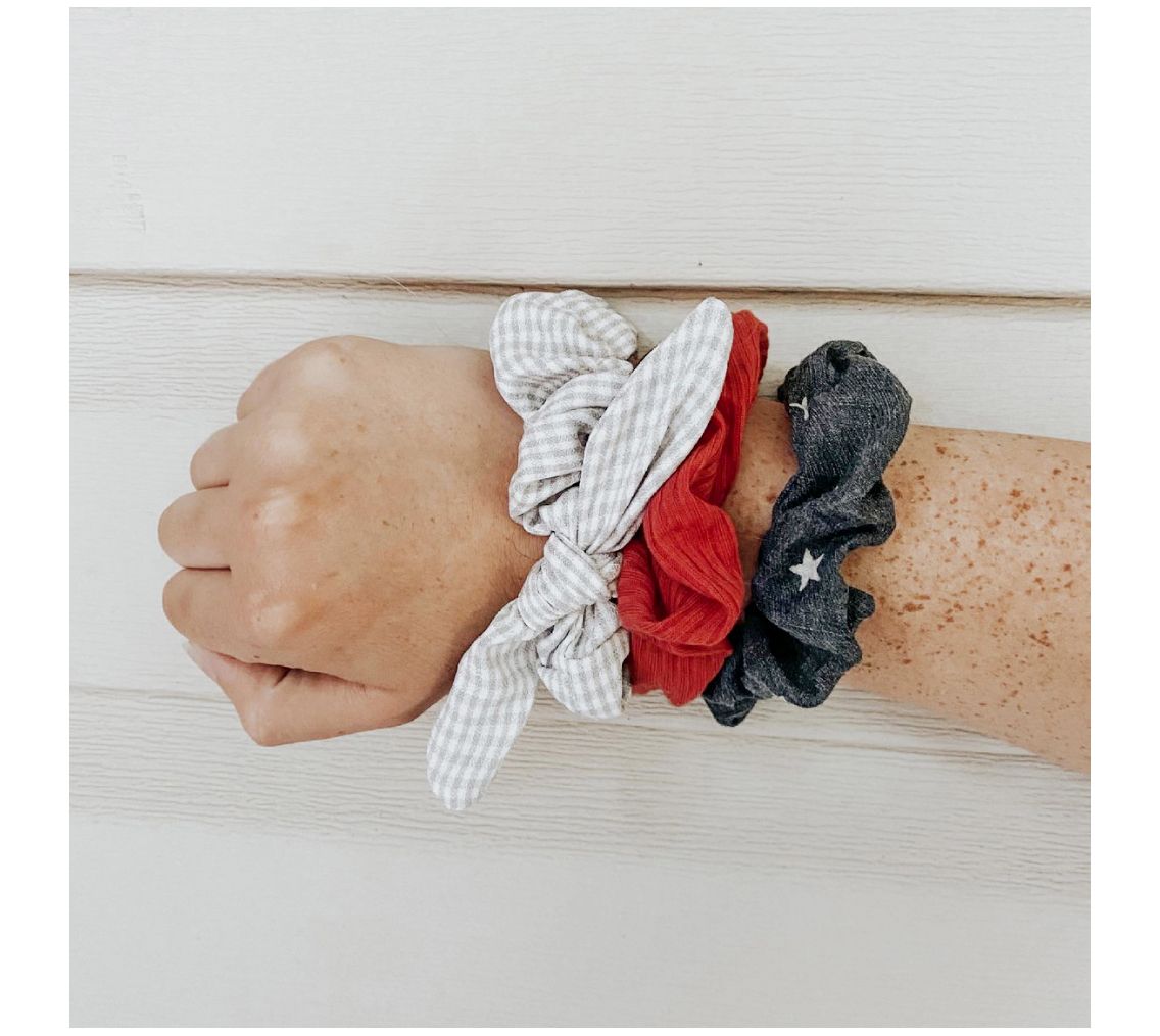 Headbands of Hope Scrunchie Set of 3