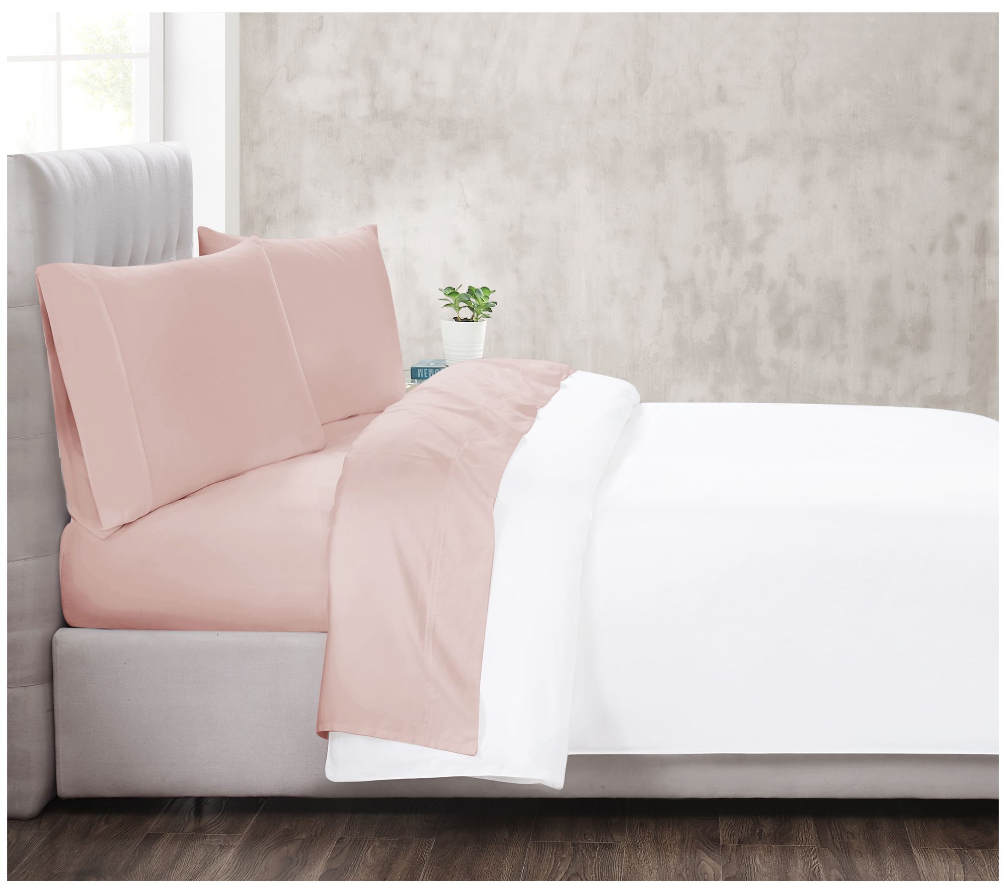 Christian Siriano NY 300TC Cotton Sateen King Sheet Set