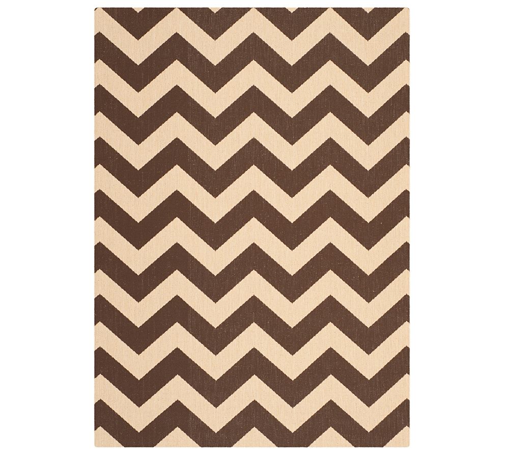 Safavieh 5'3" x 7'7" Horizontal Zigzag Indoor/Outdoor Rug