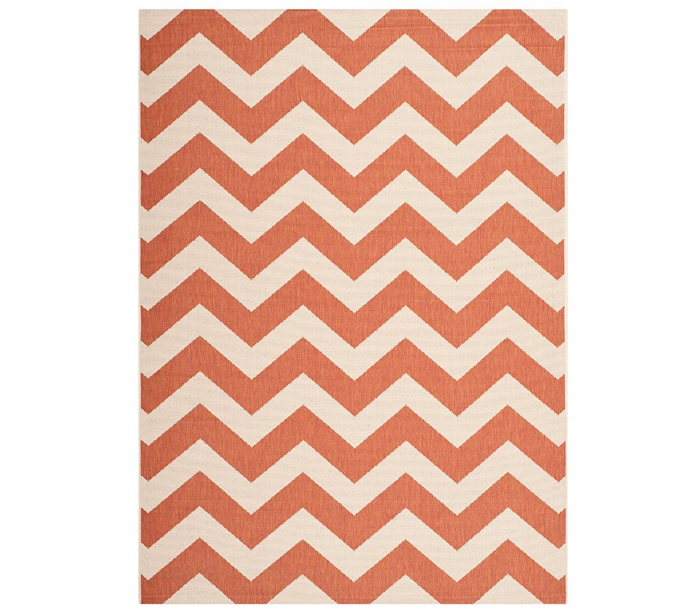 Safavieh 5'3" x 7'7" Horizontal Zigzag Indoor/Outdoor Rug