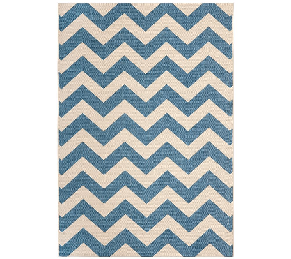 Safavieh 5'3" x 7'7" Horizontal Zigzag Indoor/Outdoor Rug