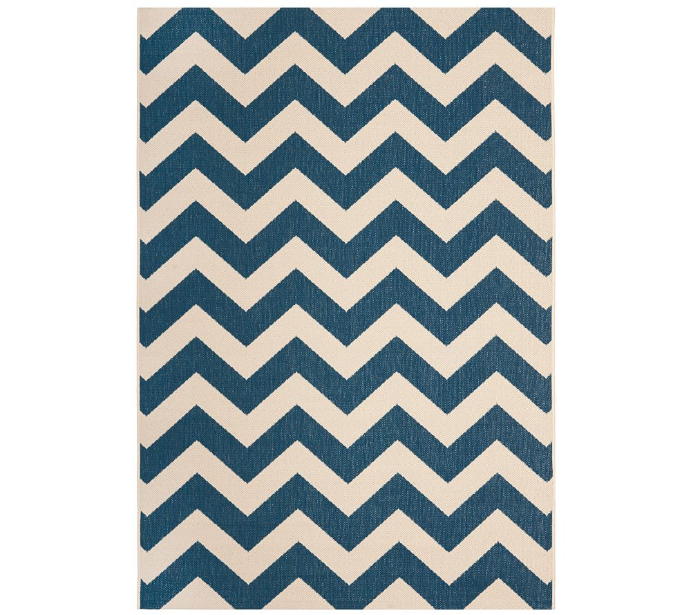 Safavieh 5'3" x 7'7" Horizontal Zigzag Indoor/Outdoor Rug