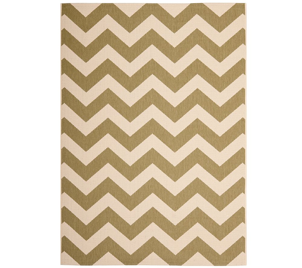 Safavieh 5'3" x 7'7" Horizontal Zigzag Indoor/Outdoor Rug
