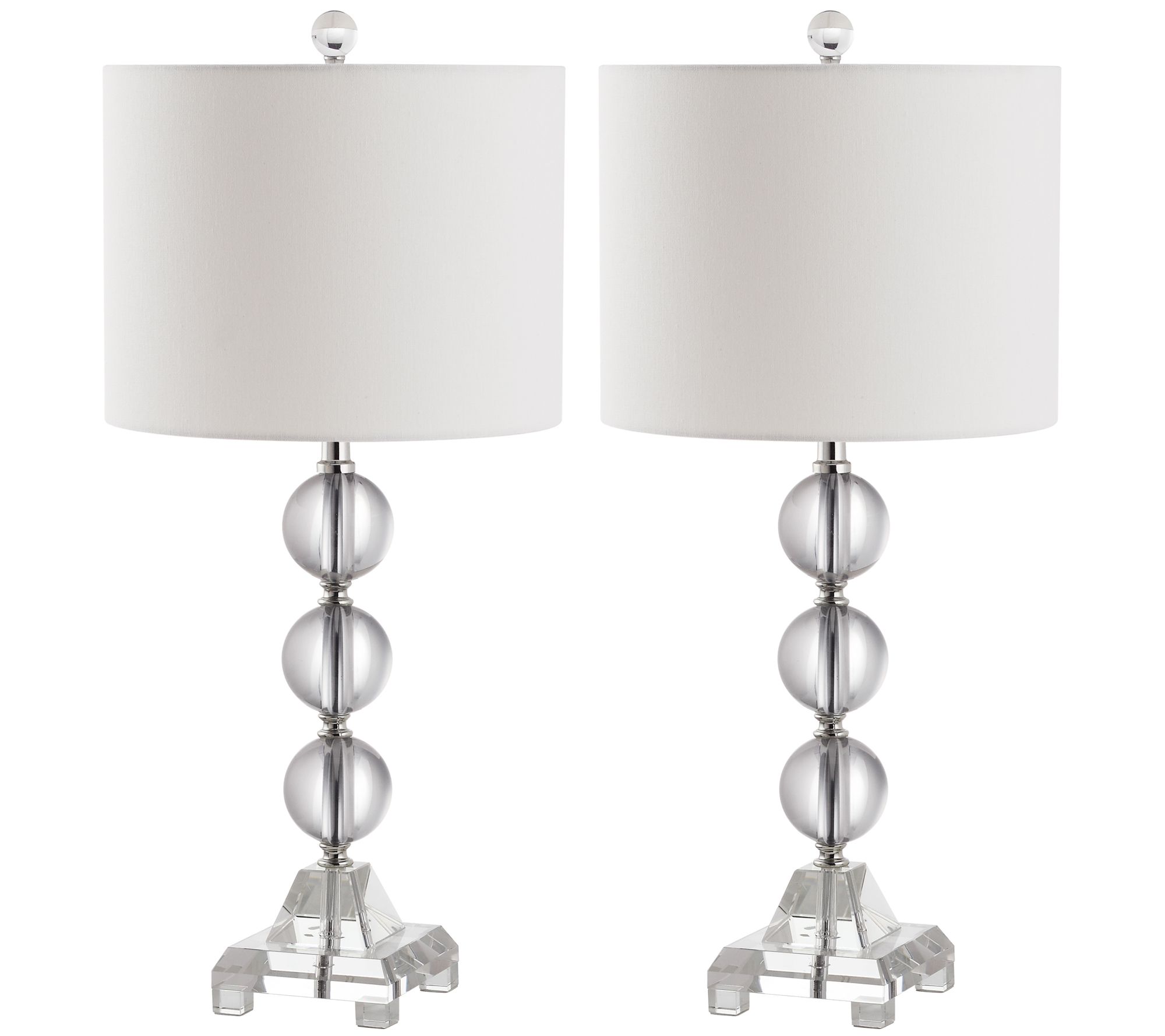 Safavieh Set of 2 Fiona Crystal Table Lamps - QVC.com