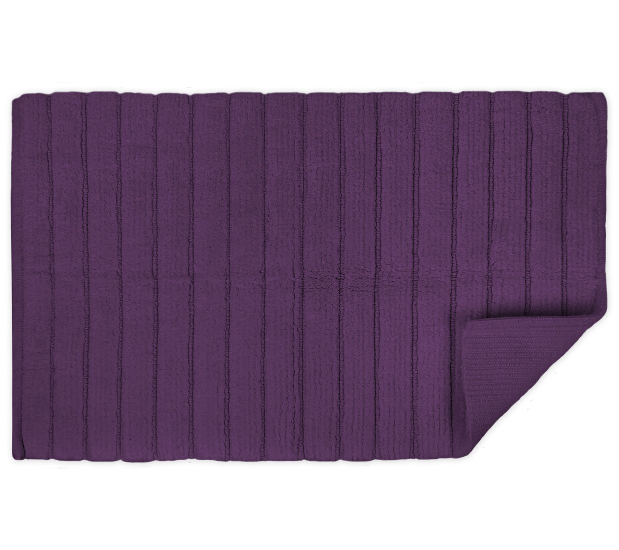 Design Imports 17" x 24" Ribbed Bath Rug