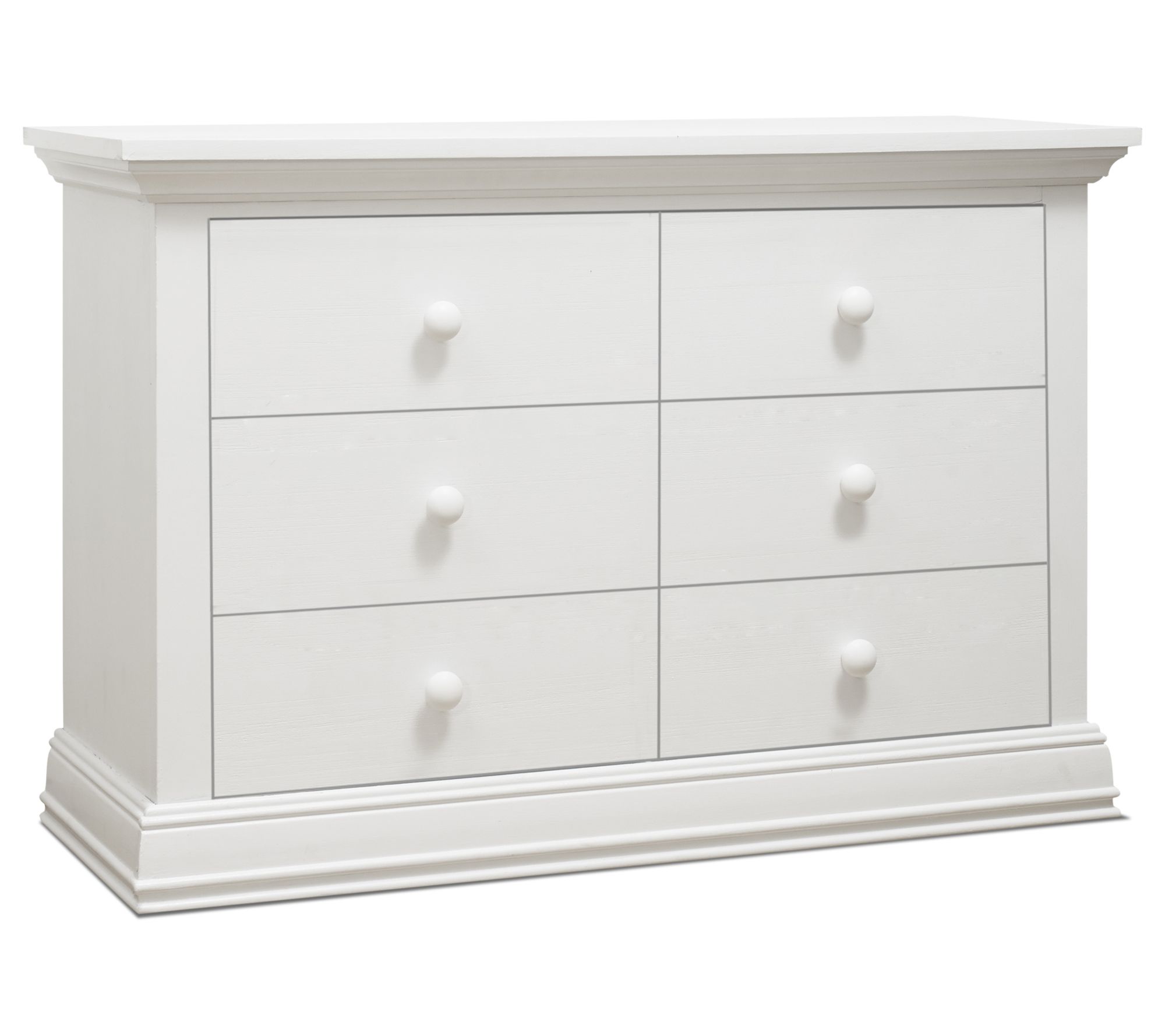 Sorelle Modesto Double Dresser Qvc Com