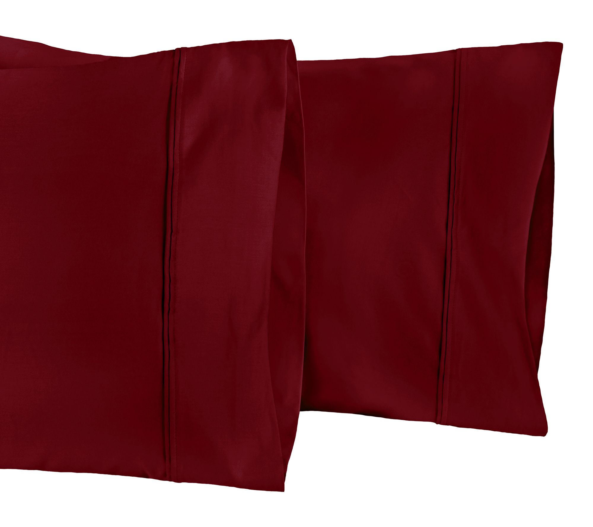 Superior 1200 TC Egyptian Cotton Solid King Pillowcase Set