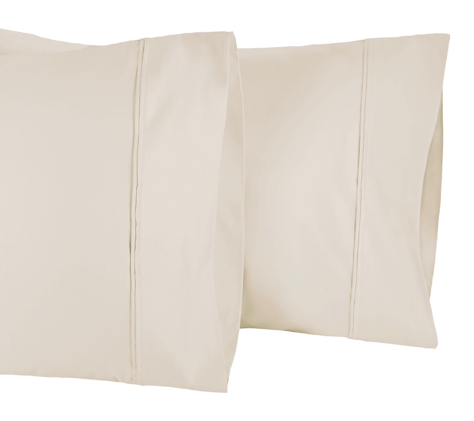 Superior 1200 TC Egyptian Cotton Solid King Pillowcase Set
