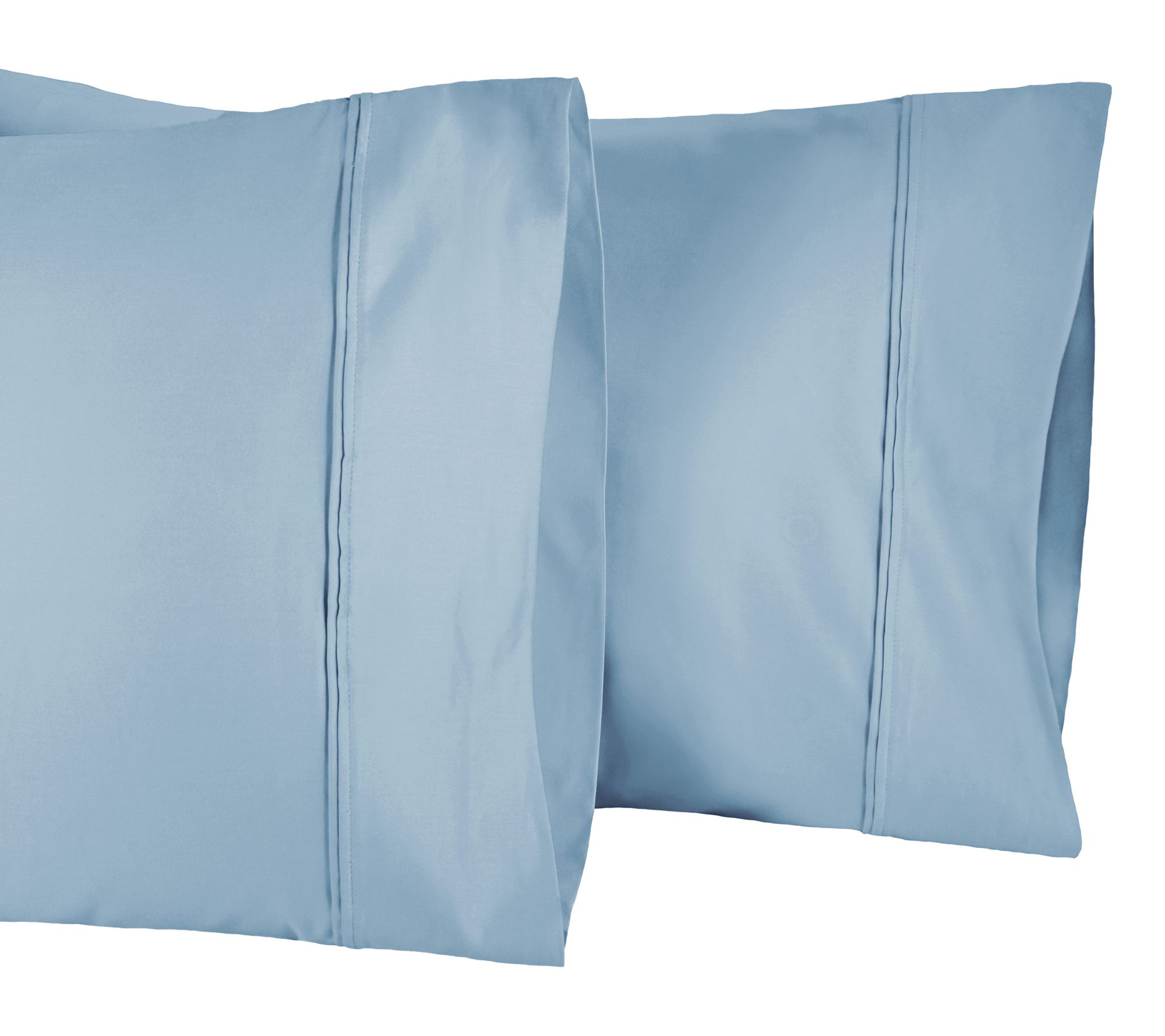 Superior 1200 TC Egyptian Cotton Solid King Pillowcase Set