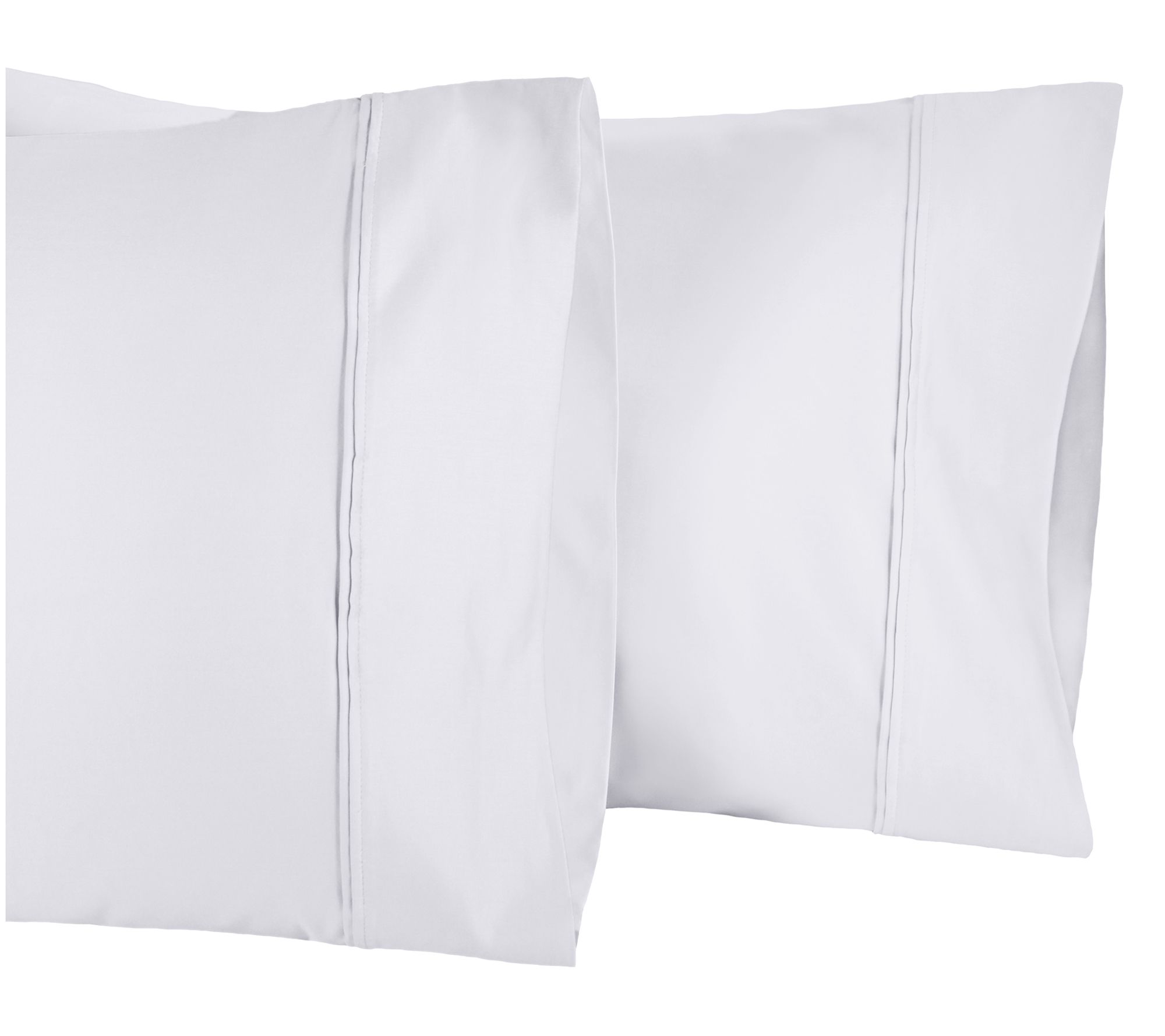 Superior 1200 TC Egyptian Cotton Solid King Pillowcase Set
