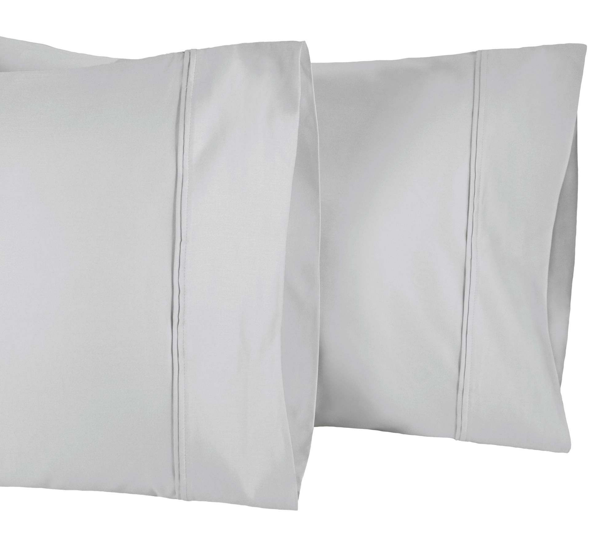 Superior 1200 TC Egyptian Cotton Solid King Pillowcase Set