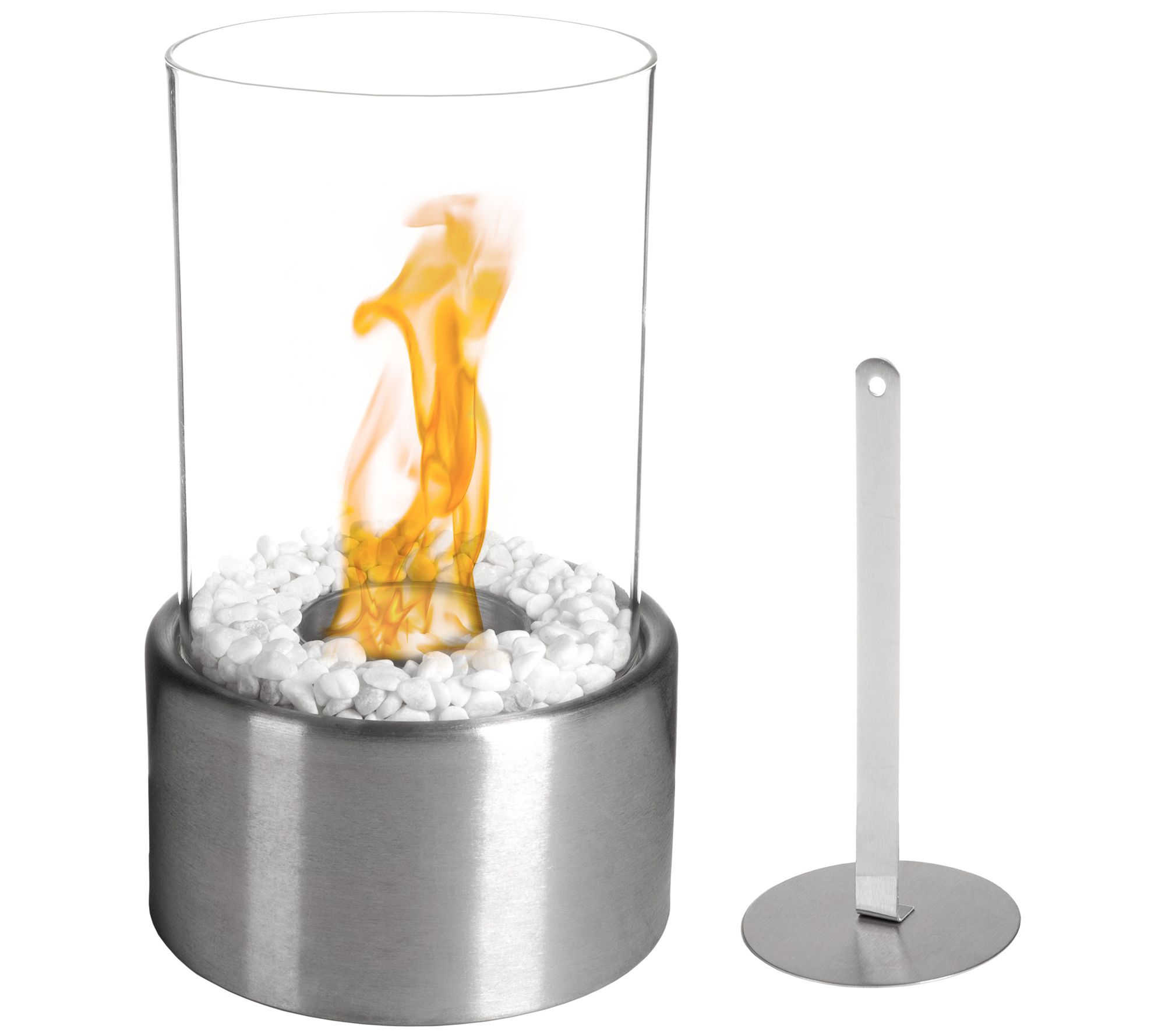 Northwest Bio Ethanol Ventless Cylinder Tabletop Fireplace