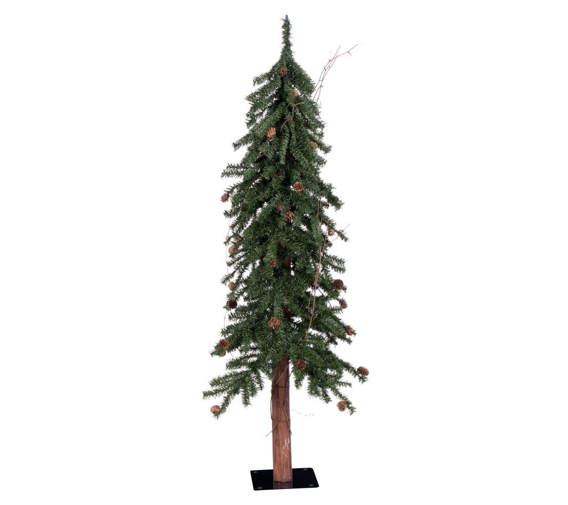 Vickerman 4' Alpine Artificial Christmas Tree, Unlit