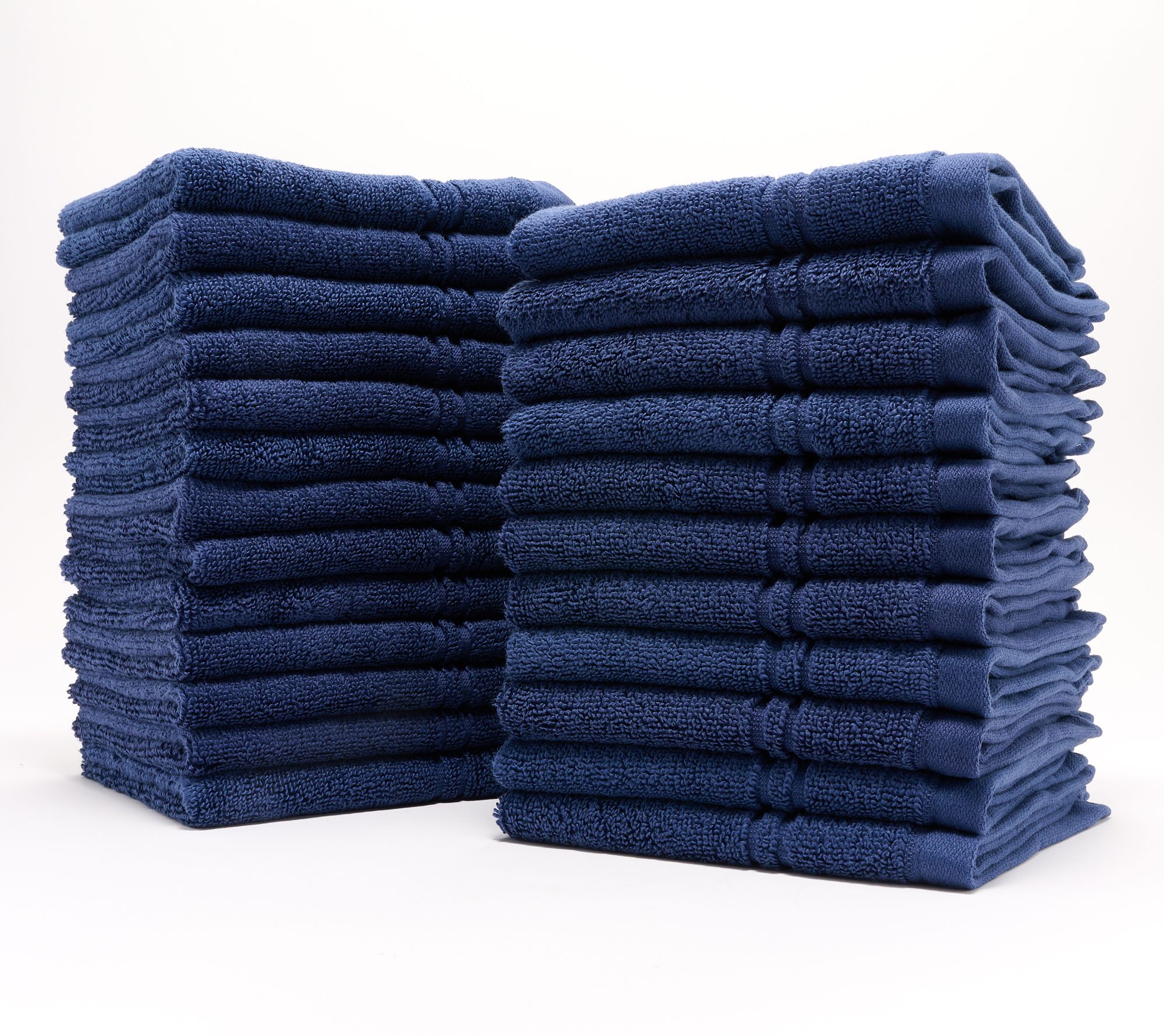 Home Reflections 100% Cotton 24-pc Washcloths