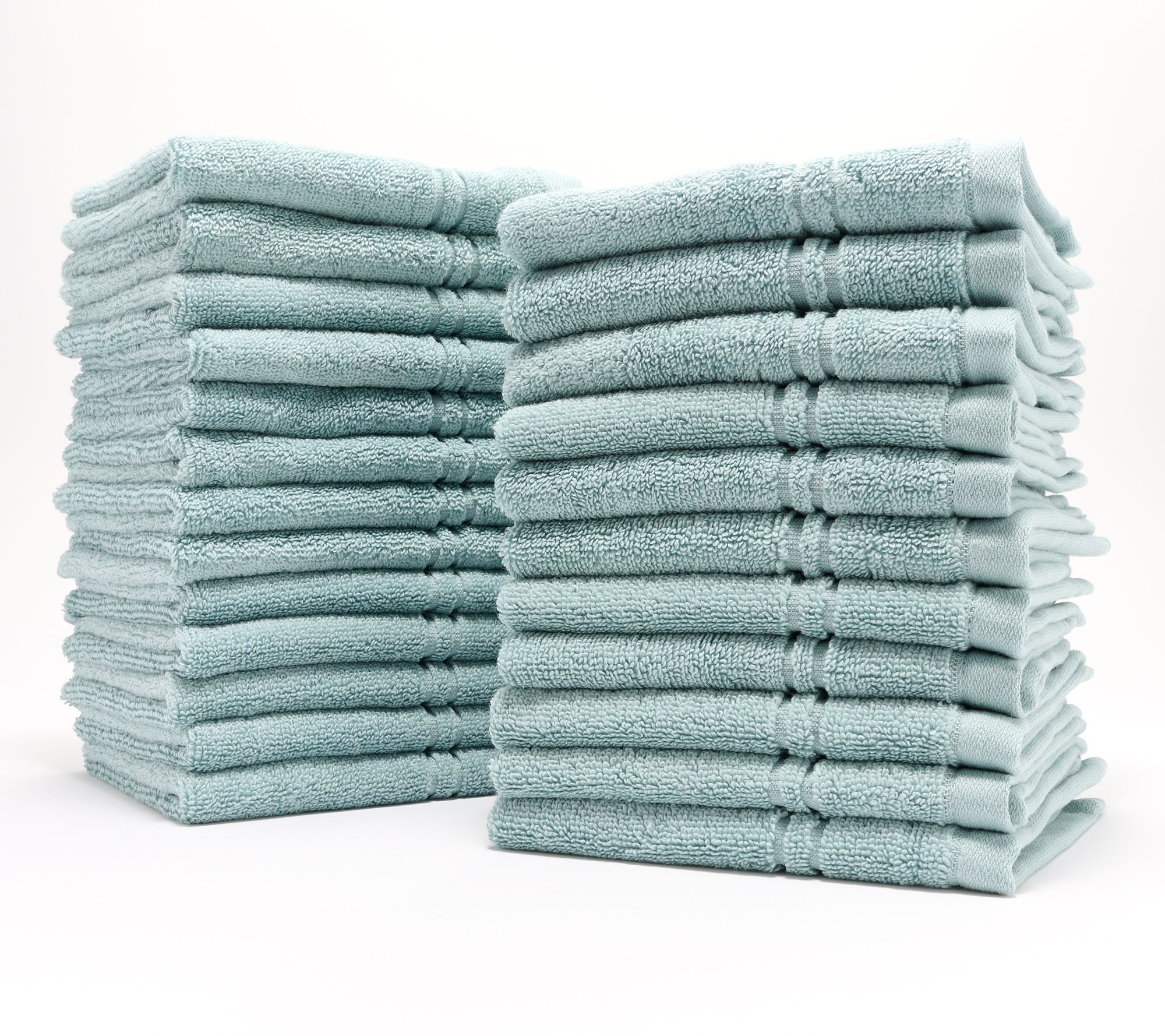 Home Reflections 100% Cotton 24-pc Washcloths