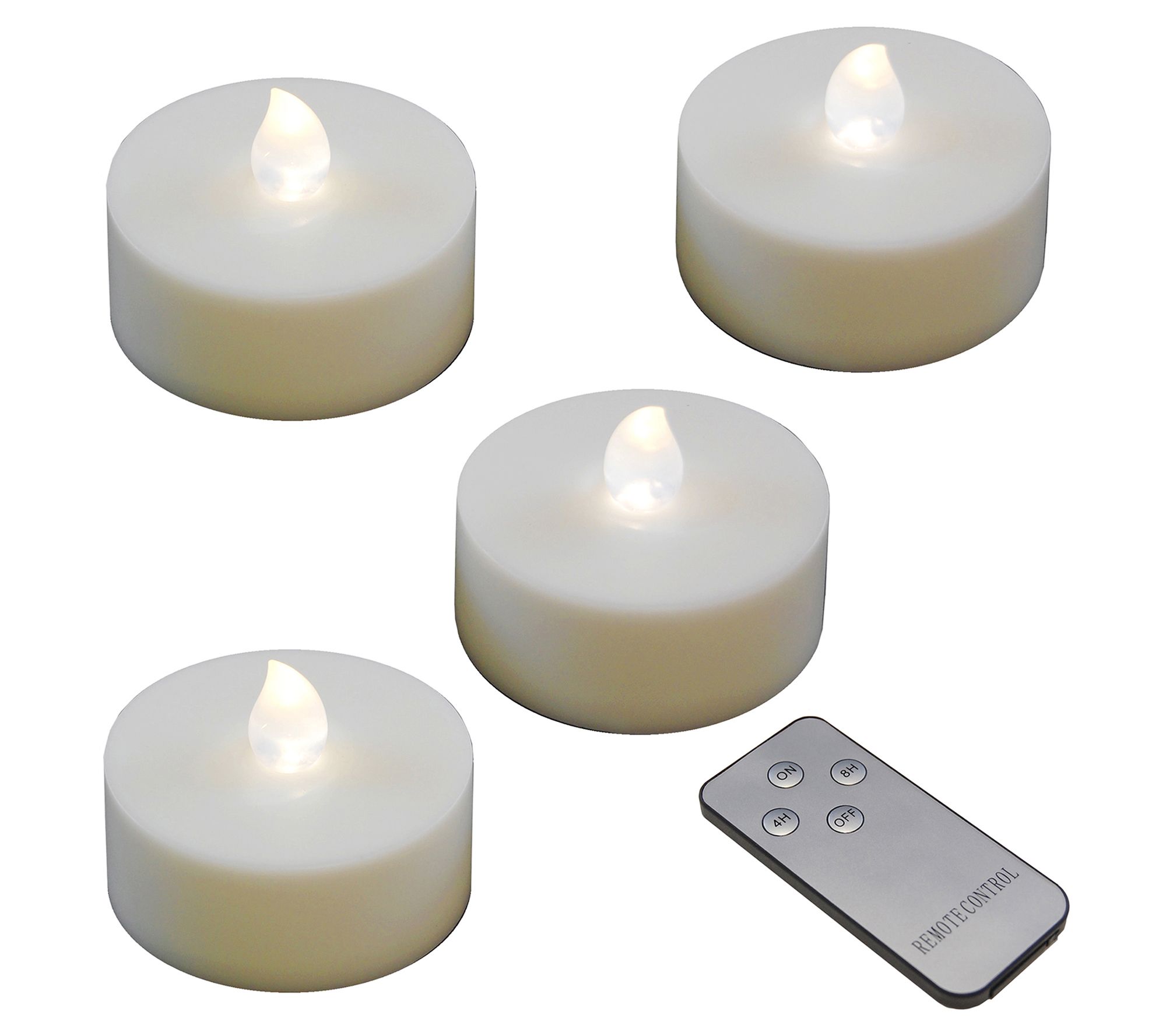 LumaBase Extra Large Battery-Operated Tealightswith RC
