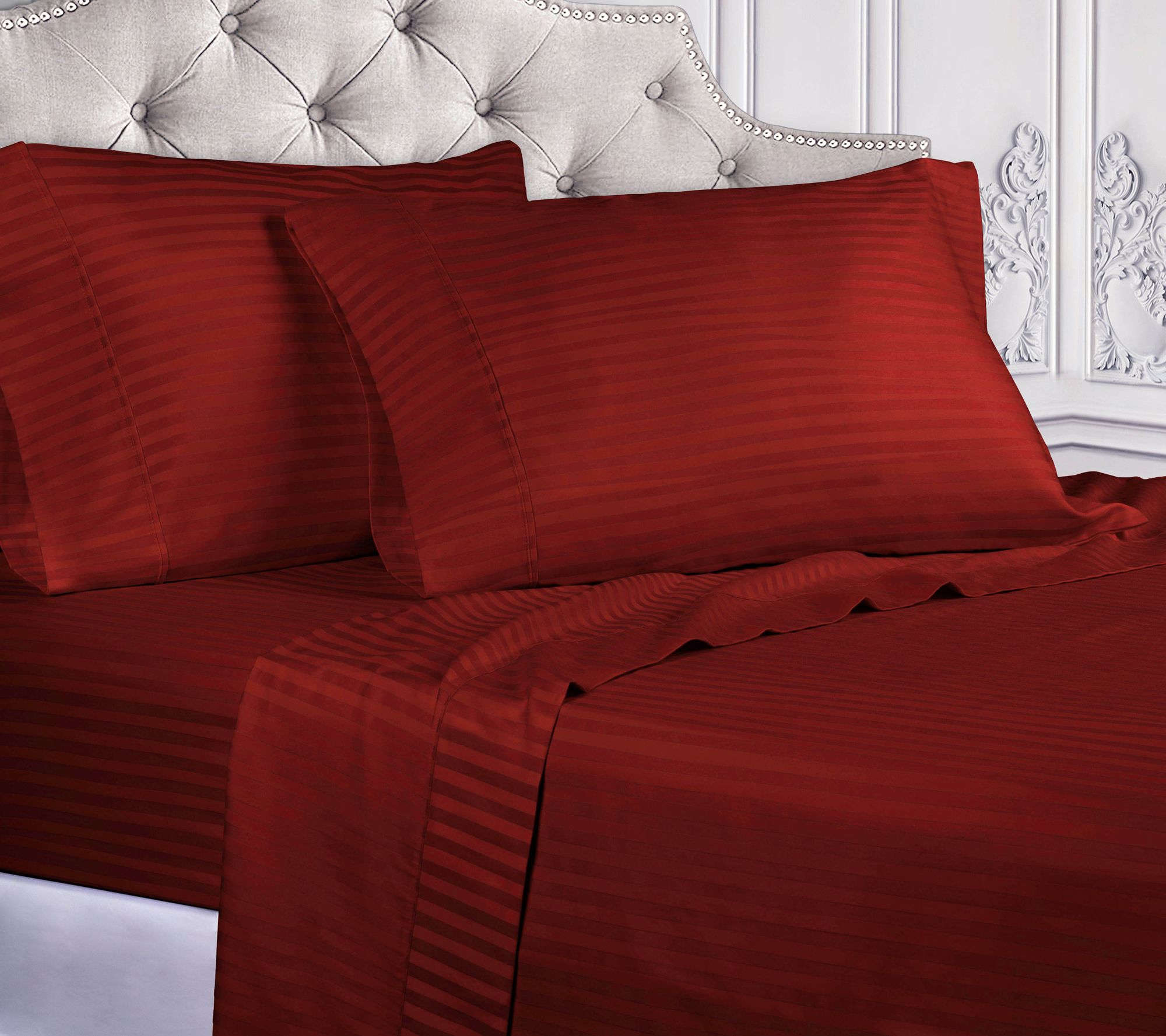 Superior 400TC Egyptian Cotton Stripe Sheet S et, Twin XL