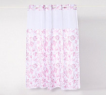  Hookless Floral Shower Curtain with Liner - H454887