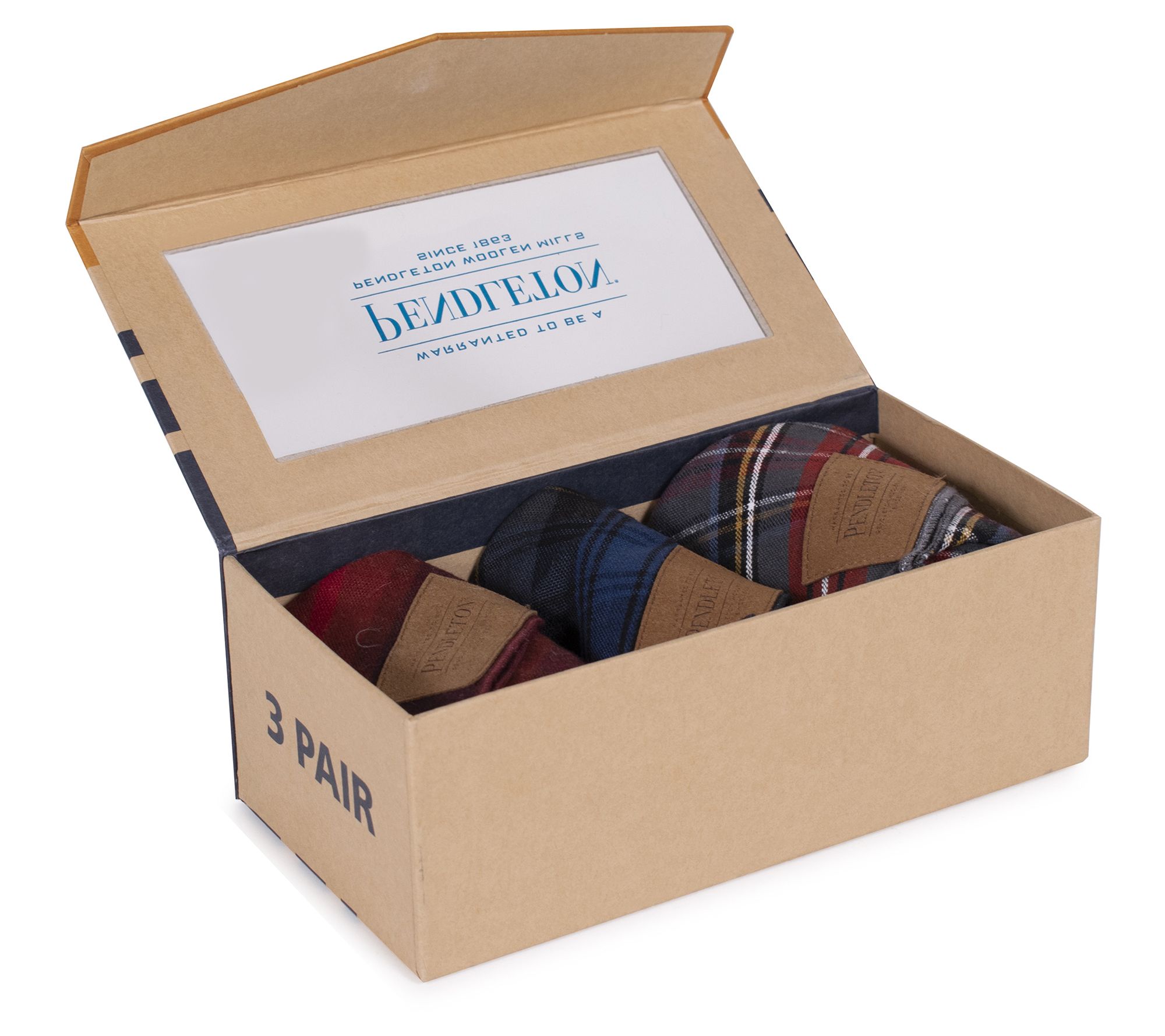Pendleton Lg/Xl Plaid Bandana Gift Set - QVC.com