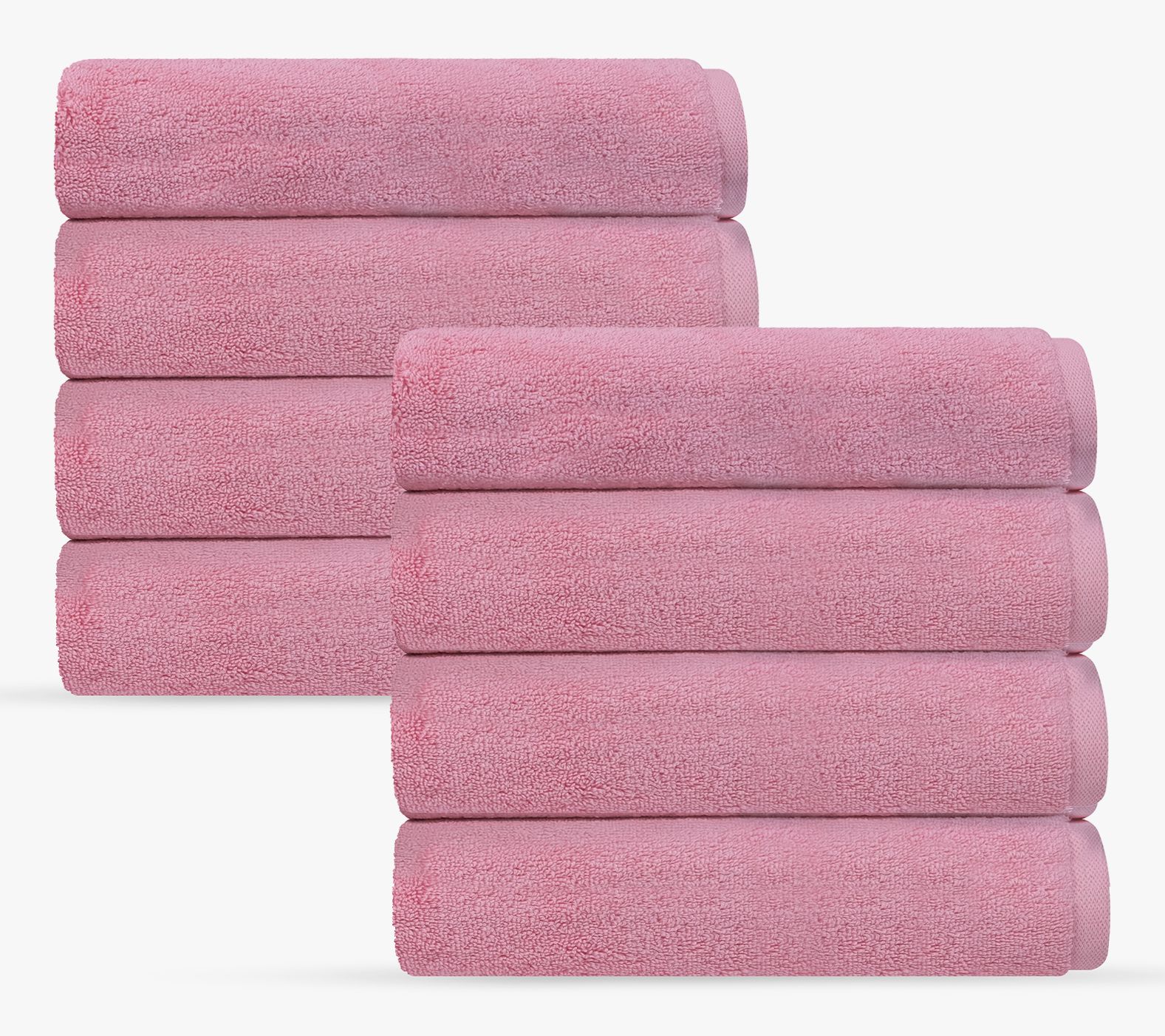 Depera Home Puresoft 8 pcs Turkish Wash TowelsSet