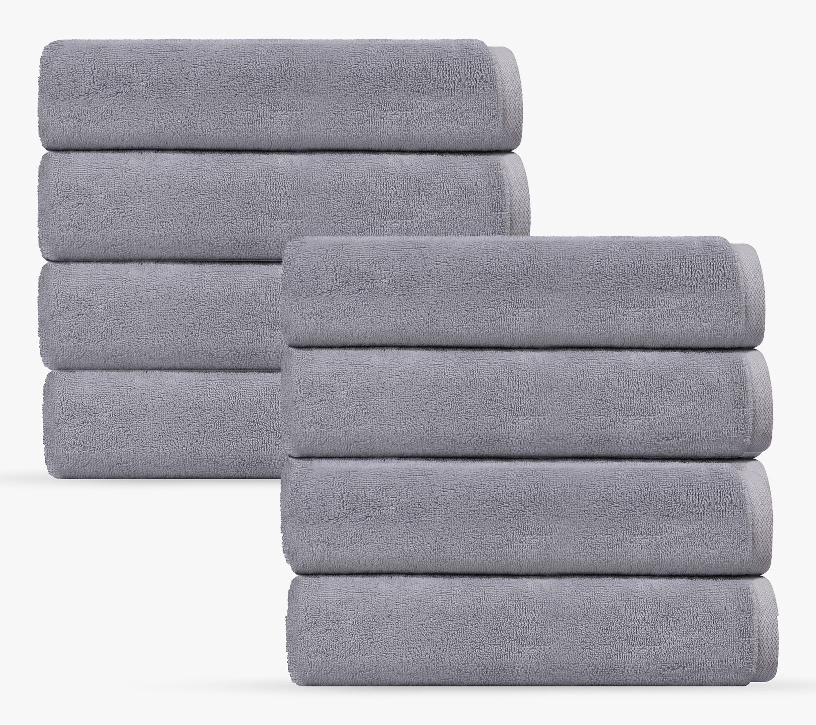 Depera Home Puresoft 8 pcs Turkish Wash TowelsSet