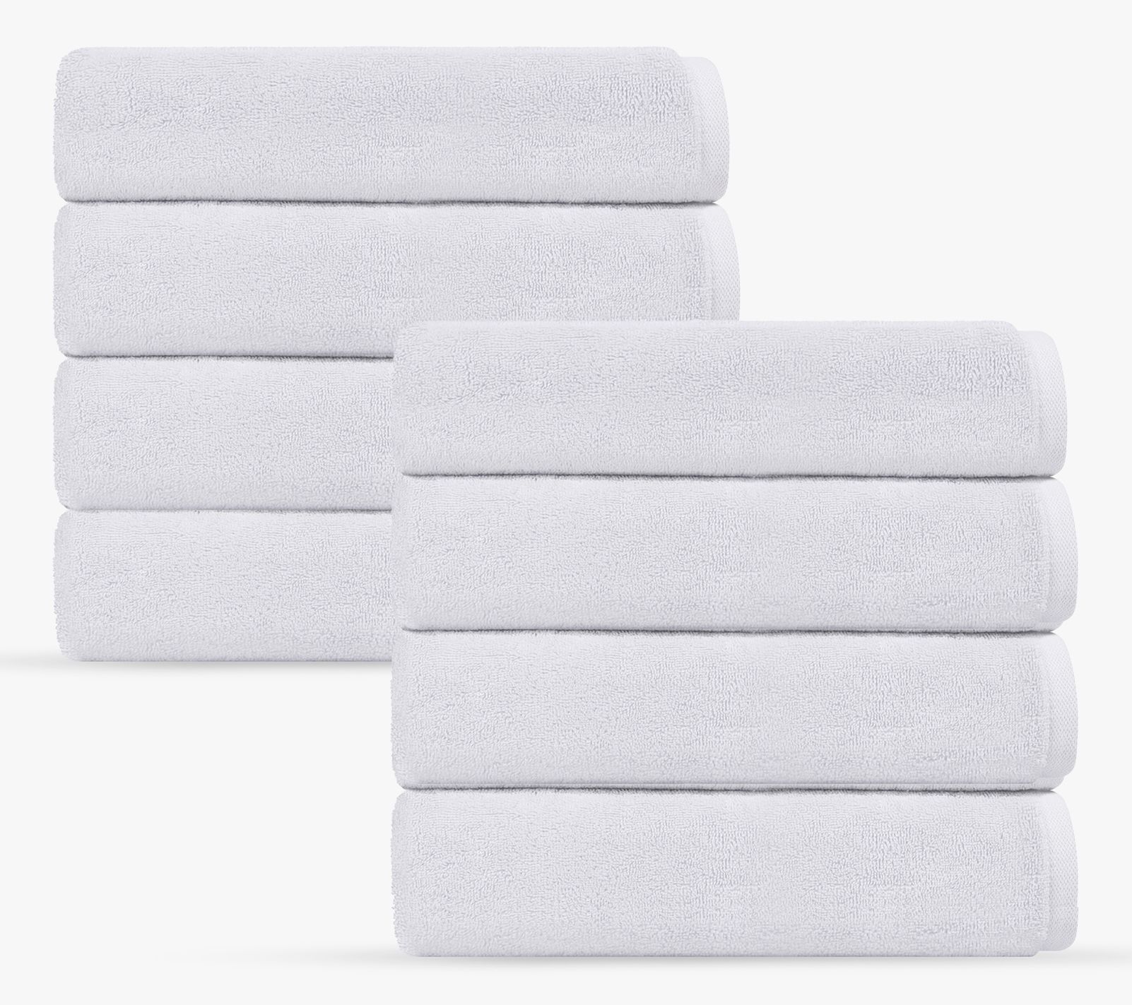 Depera Home Puresoft 8 pcs Turkish Wash TowelsSet