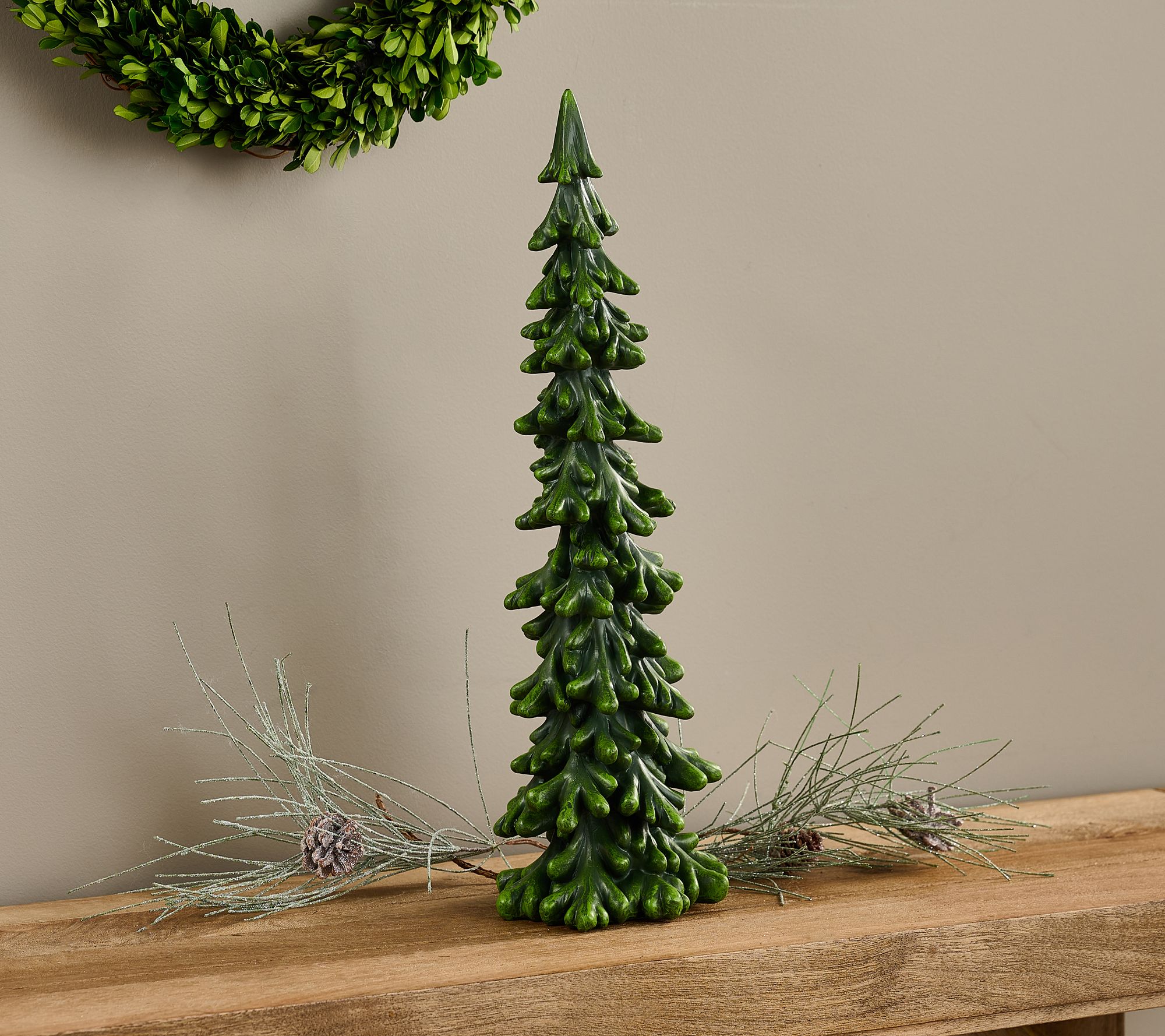 As Is 18" Slim Resin Tree by Valerie
