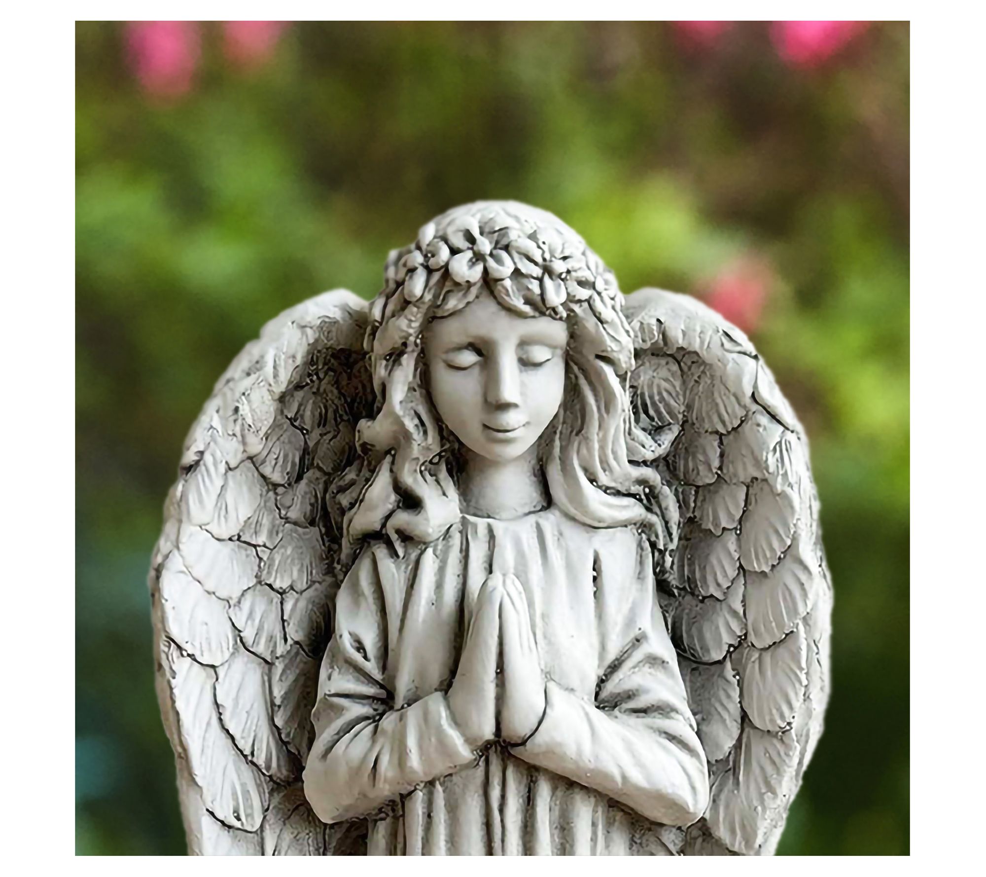 Santa's Workshop 16" Cold Cast Angel Praying