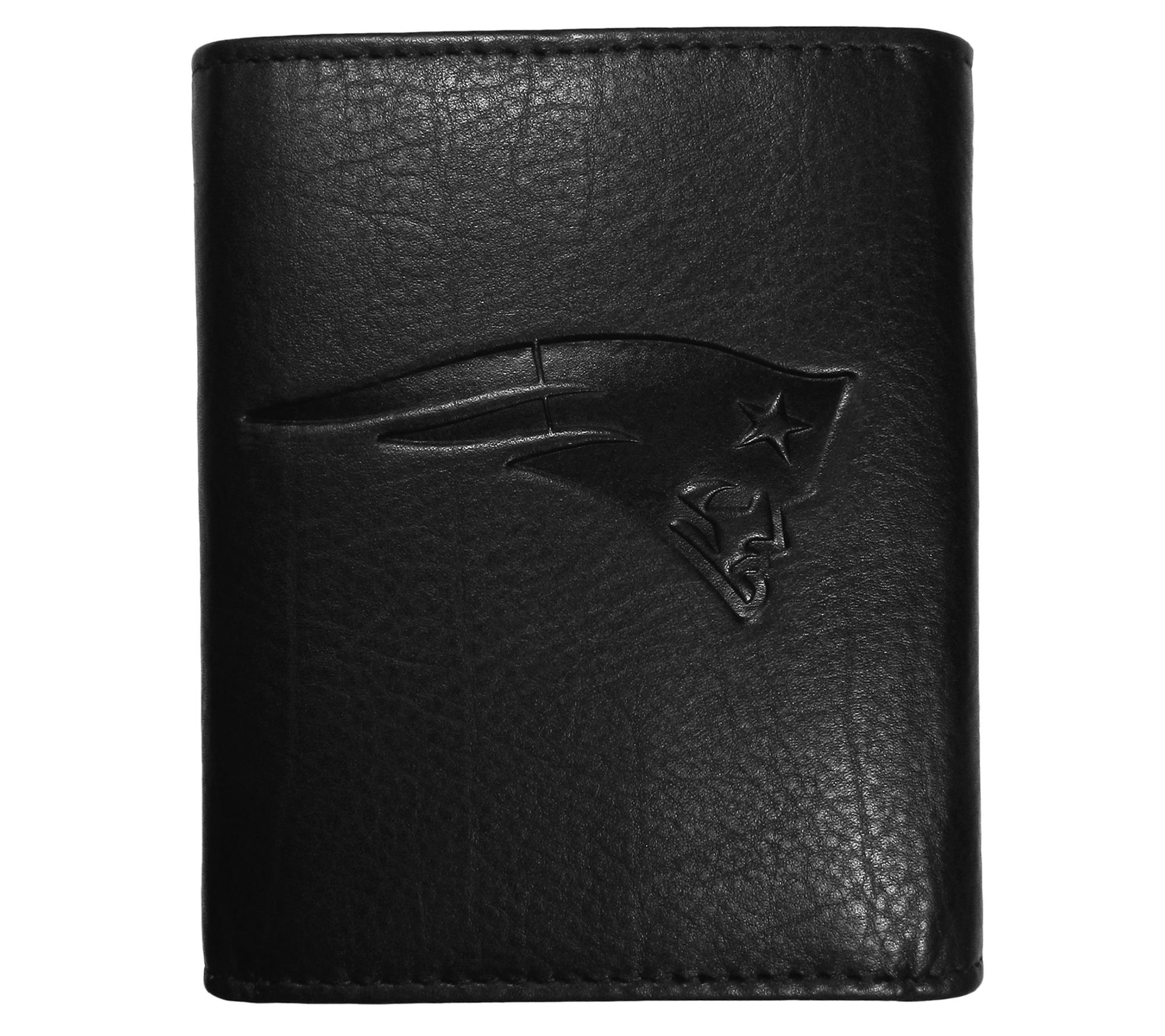 Siskiyou Sports NFL Embossed Leather Tri-fold W allet