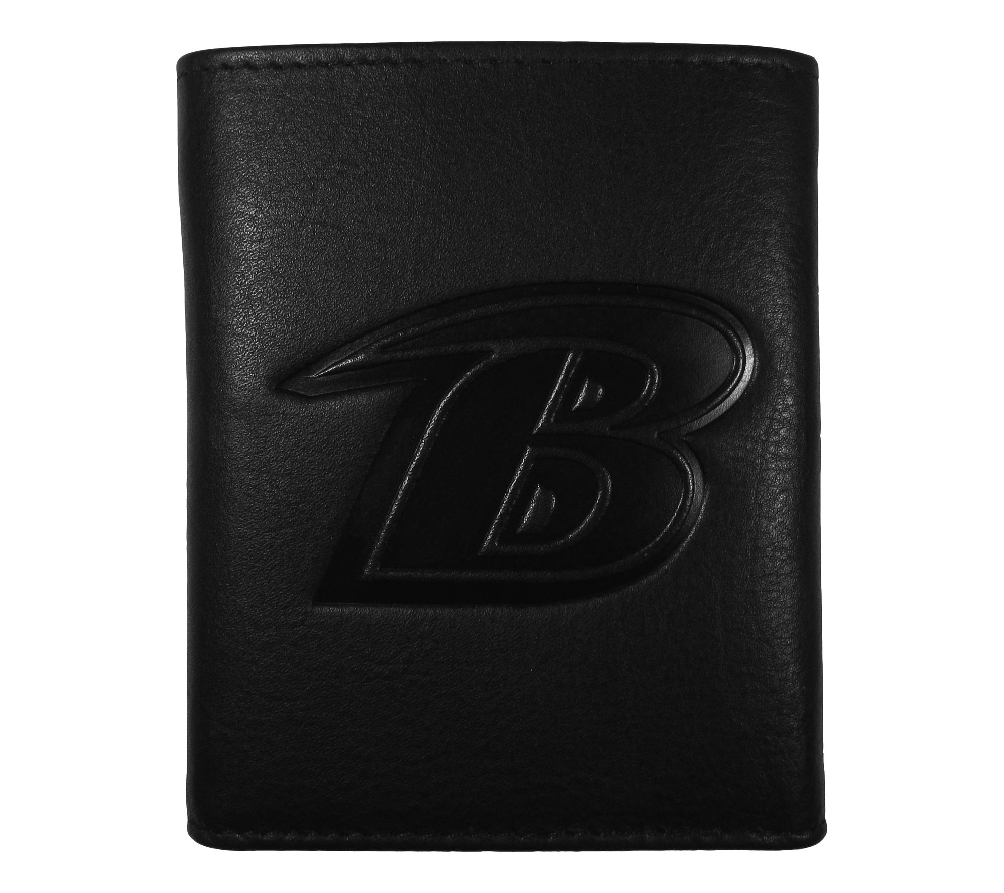 Siskiyou Sports NFL Embossed Leather Tri-fold Wallet